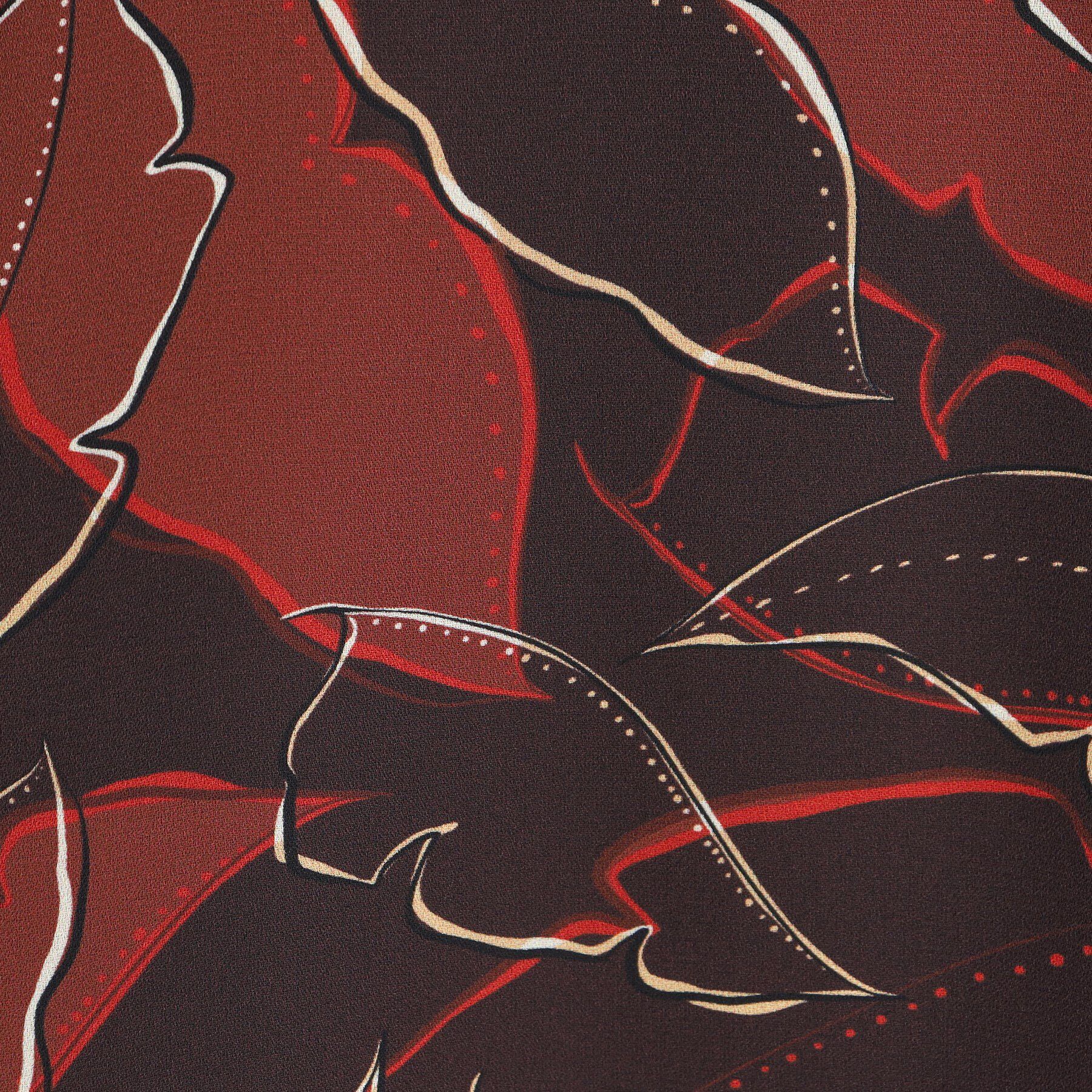 Reflect「【着映えスカート/WEB限定カラーあり／洗える】リーフプリントスカート」|スカート|