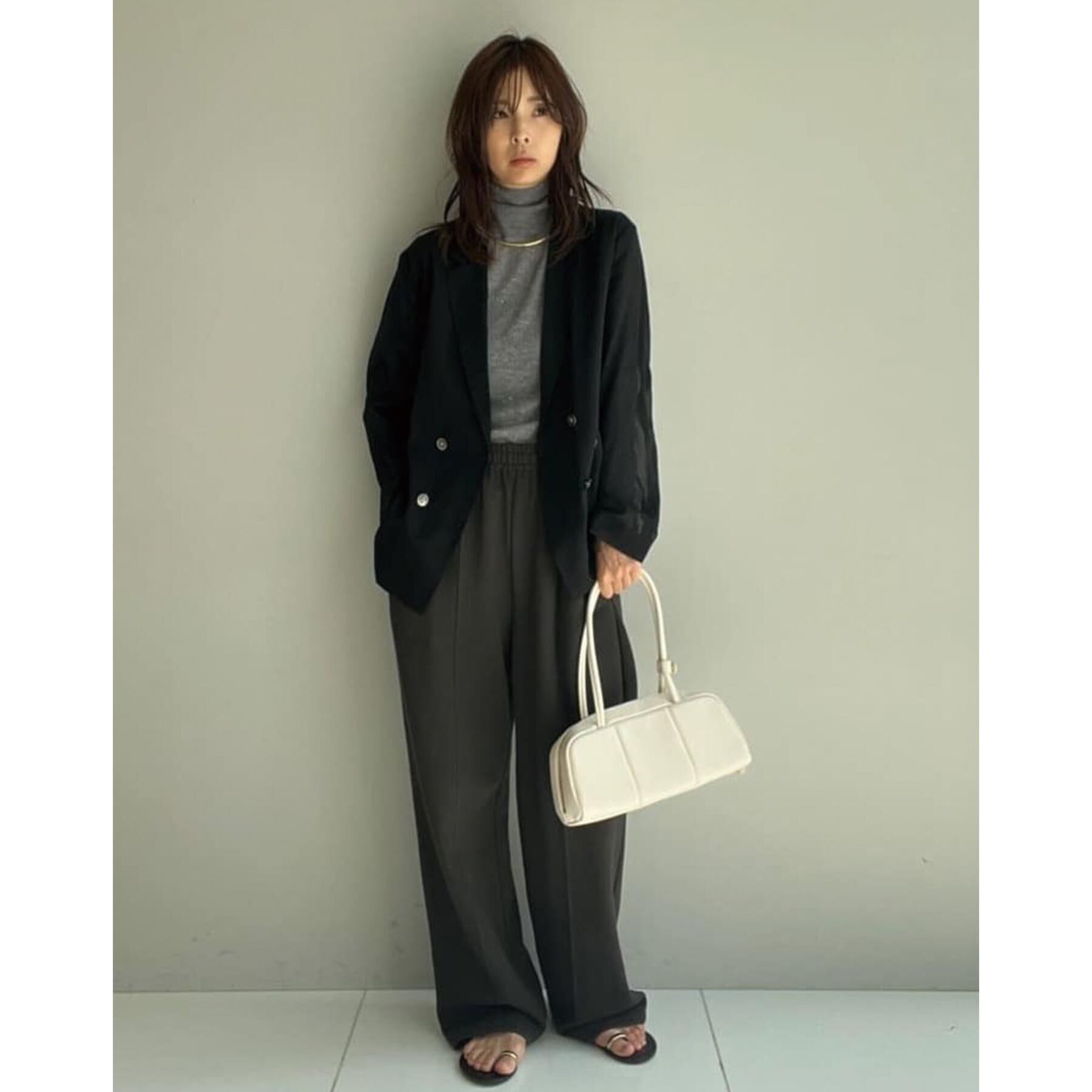 DRESSTERIOR「【スタイリスト福田麻琴さんコラボ】センターシームワイドスウェットパンツ」|その他|