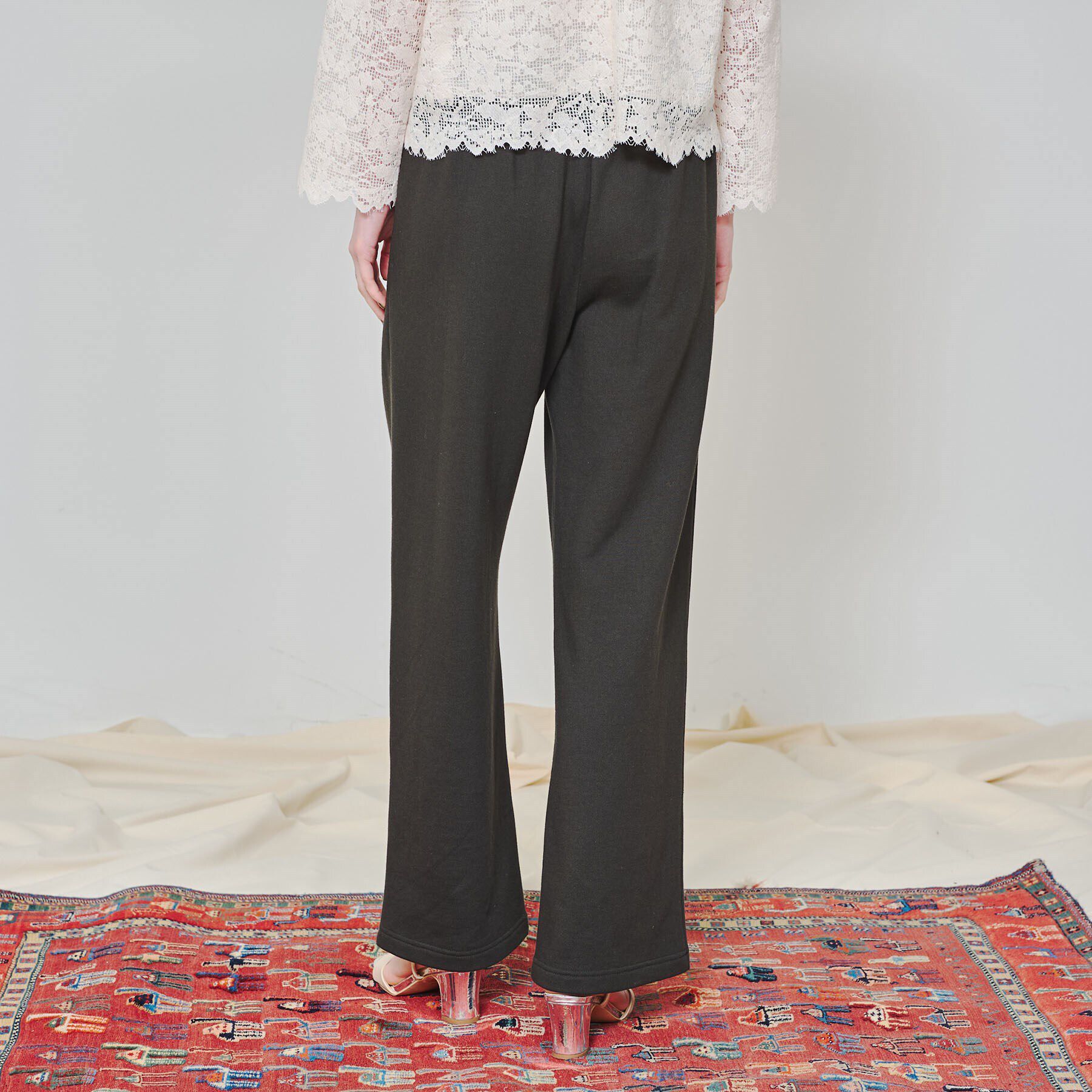 DRESSTERIOR「【スタイリスト福田麻琴さんコラボ】センターシームワイドスウェットパンツ」|その他|