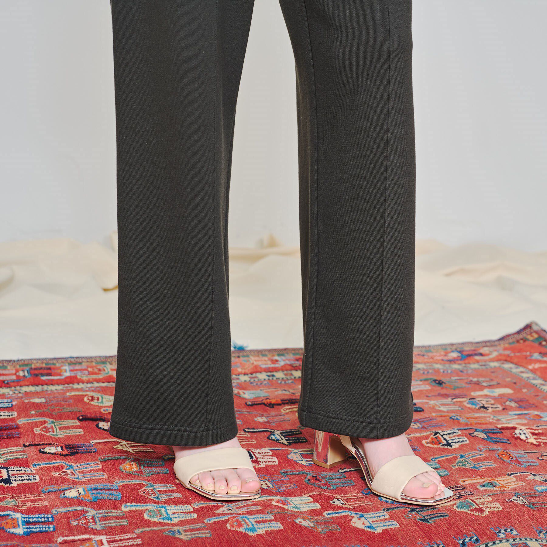 DRESSTERIOR「【スタイリスト福田麻琴さんコラボ】センターシームワイドスウェットパンツ」|その他|