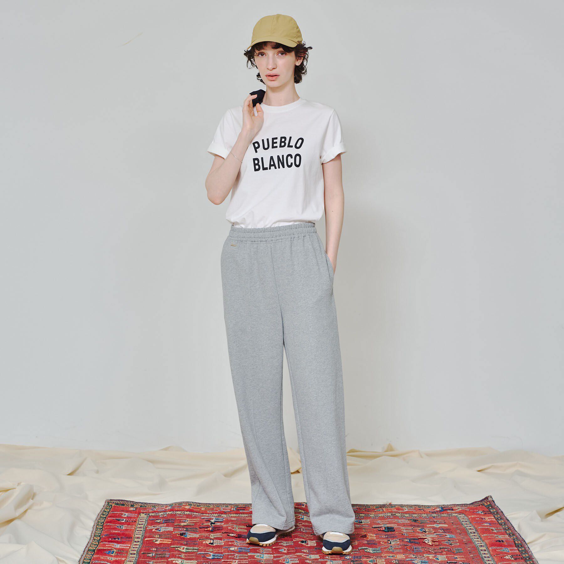 DRESSTERIOR「【スタイリスト福田麻琴さんコラボ】センターシームワイドスウェットパンツ」|その他|