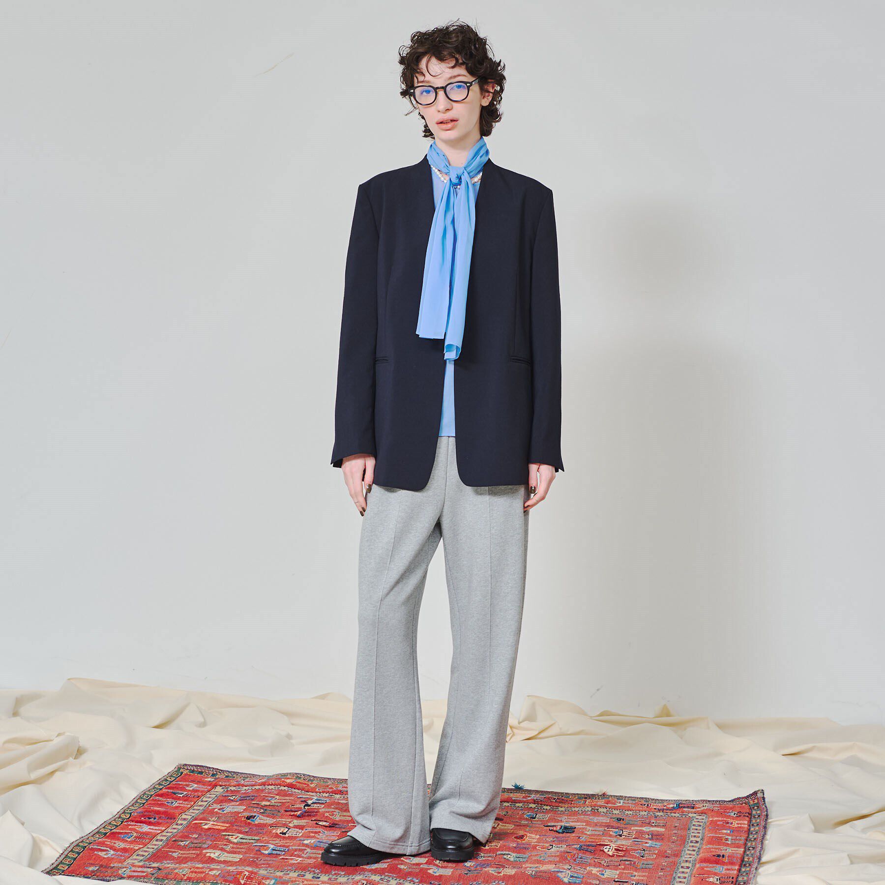 DRESSTERIOR「【スタイリスト福田麻琴さんコラボ】センターシームワイドスウェットパンツ」|その他|