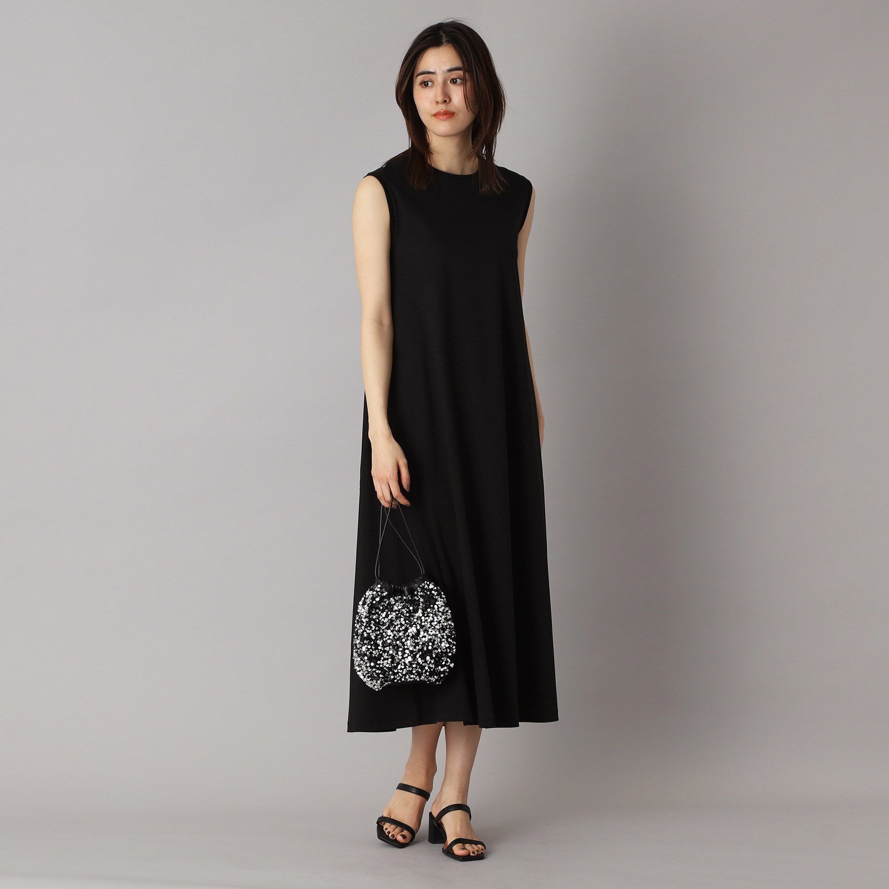 DRESSTERIOR「【ポケットあり/接触冷感/抗菌防臭/消臭】アイスクリアコットンワンピース」|ワンピース|