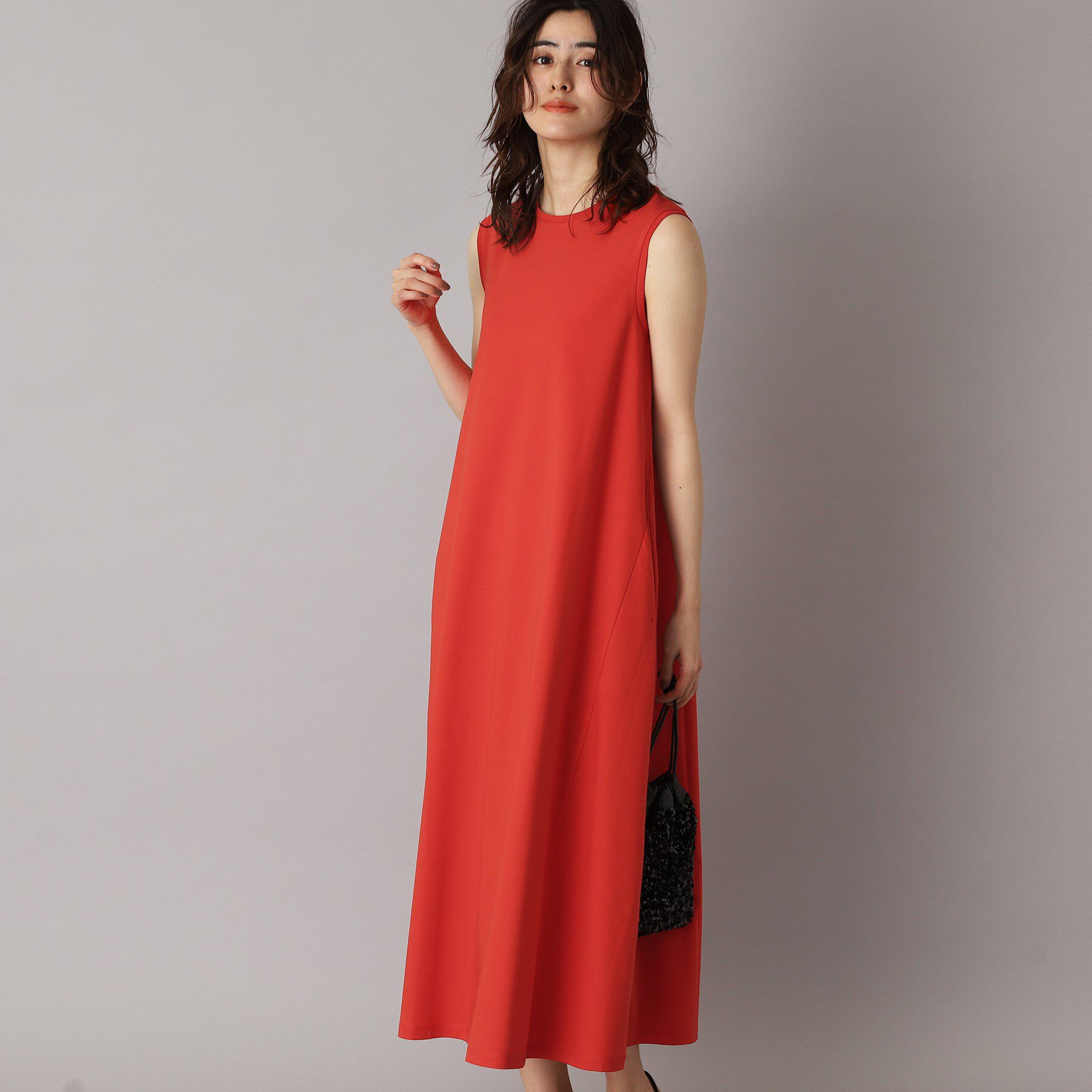 DRESSTERIOR「【ポケットあり/接触冷感/抗菌防臭/消臭】アイスクリアコットンワンピース」|ワンピース|