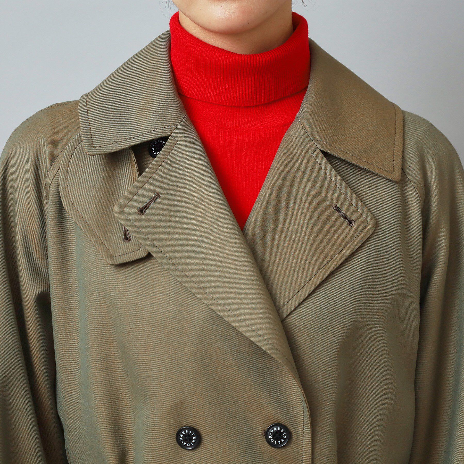 DRESSTERIOR「ウールギャバアルスターコート」|チェスターコート|