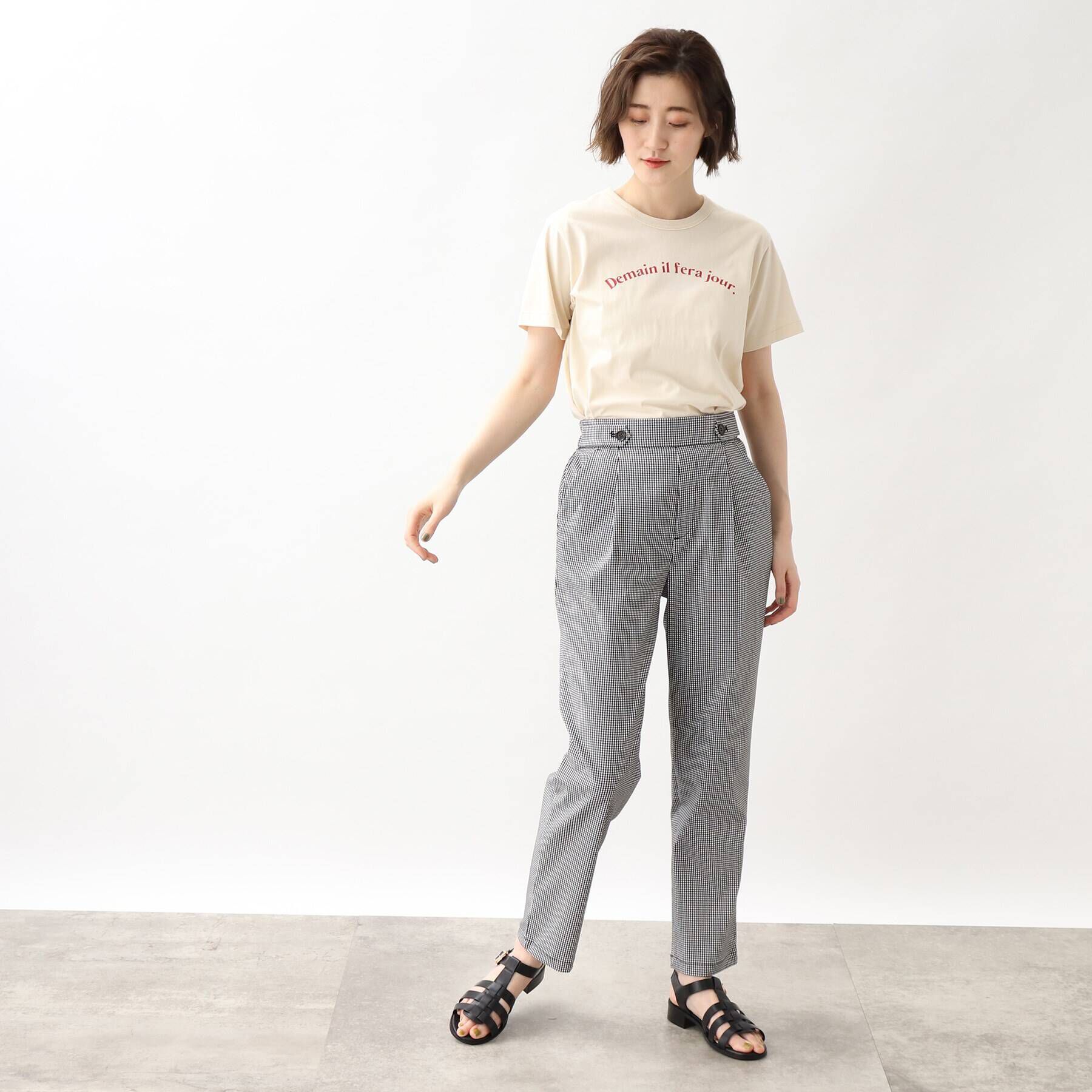 grove「grove&times;Something メッセージロゴTシャツ」|Tシャツ・カットソー|