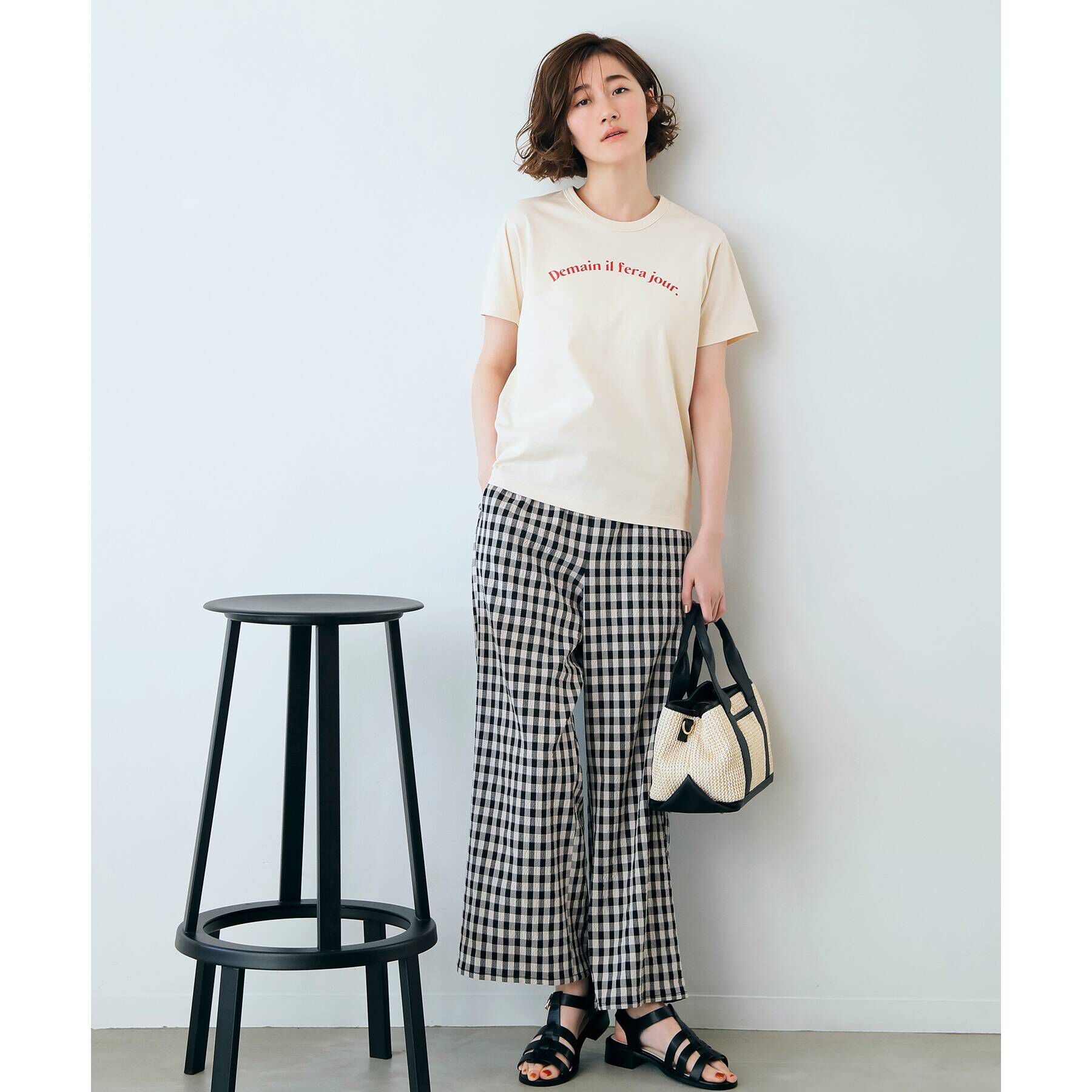 grove「grove&times;Something メッセージロゴTシャツ」|Tシャツ・カットソー|