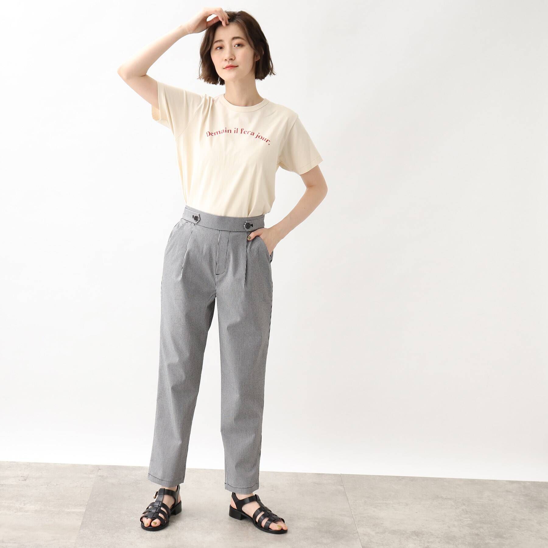 grove「grove&times;Something メッセージロゴTシャツ」|Tシャツ・カットソー|