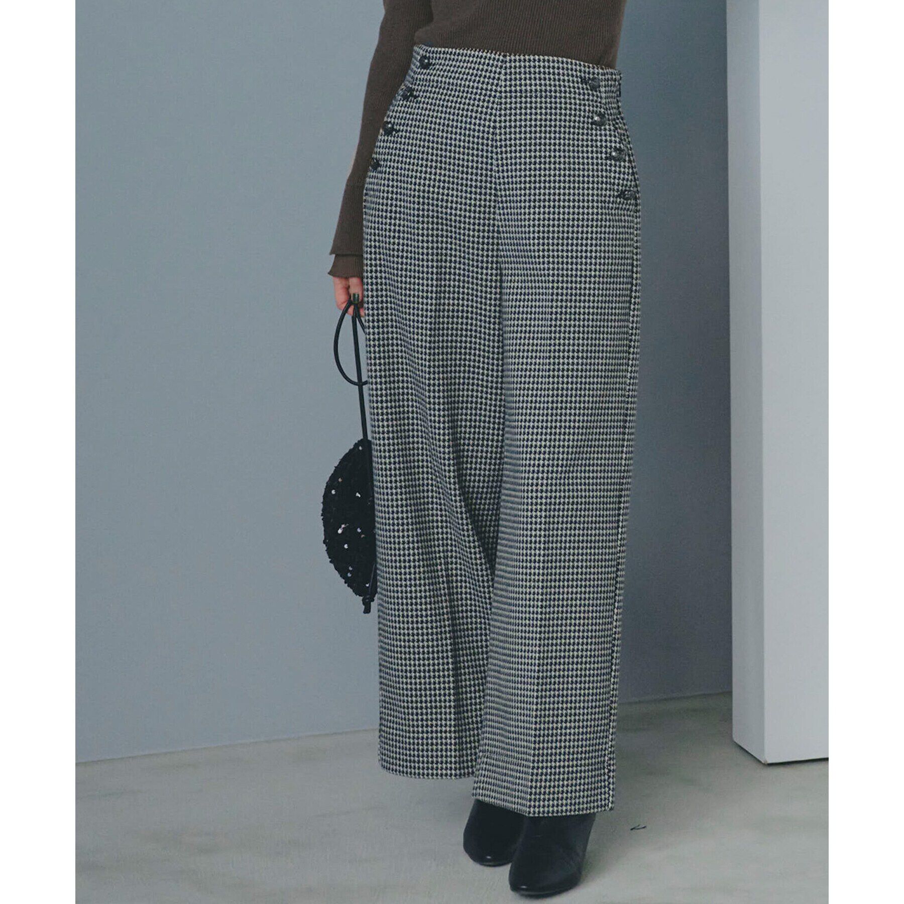 grove「【雑誌掲載】マリンワイドパンツ」|その他|ブラック(219)