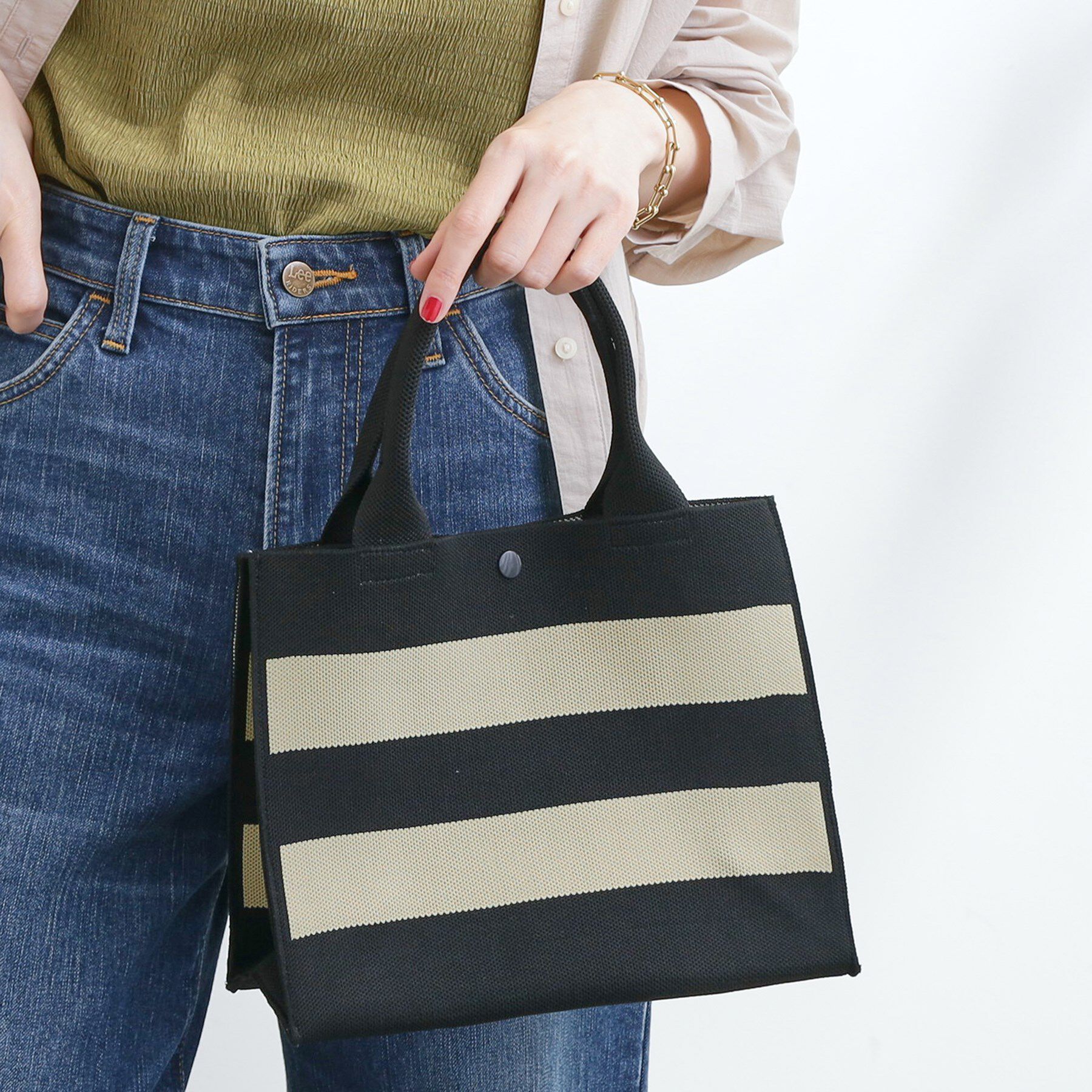 grove「ニットアソート2WAYトート」|トートバッグ|