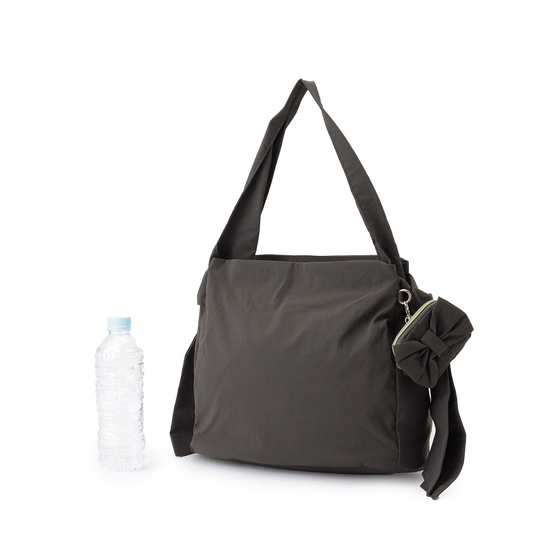 grove「【撥水】リボンチャームサイドノットショルダー」|ショルダー・メッセンジャー|