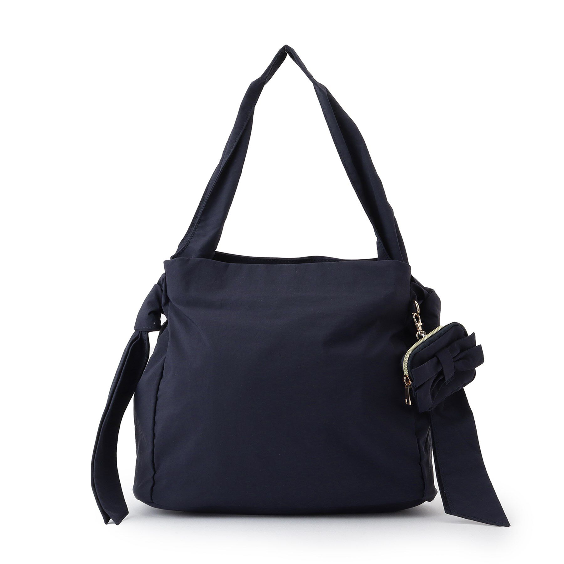 grove「【撥水】リボンチャームサイドノットショルダー」|ショルダー・メッセンジャー|