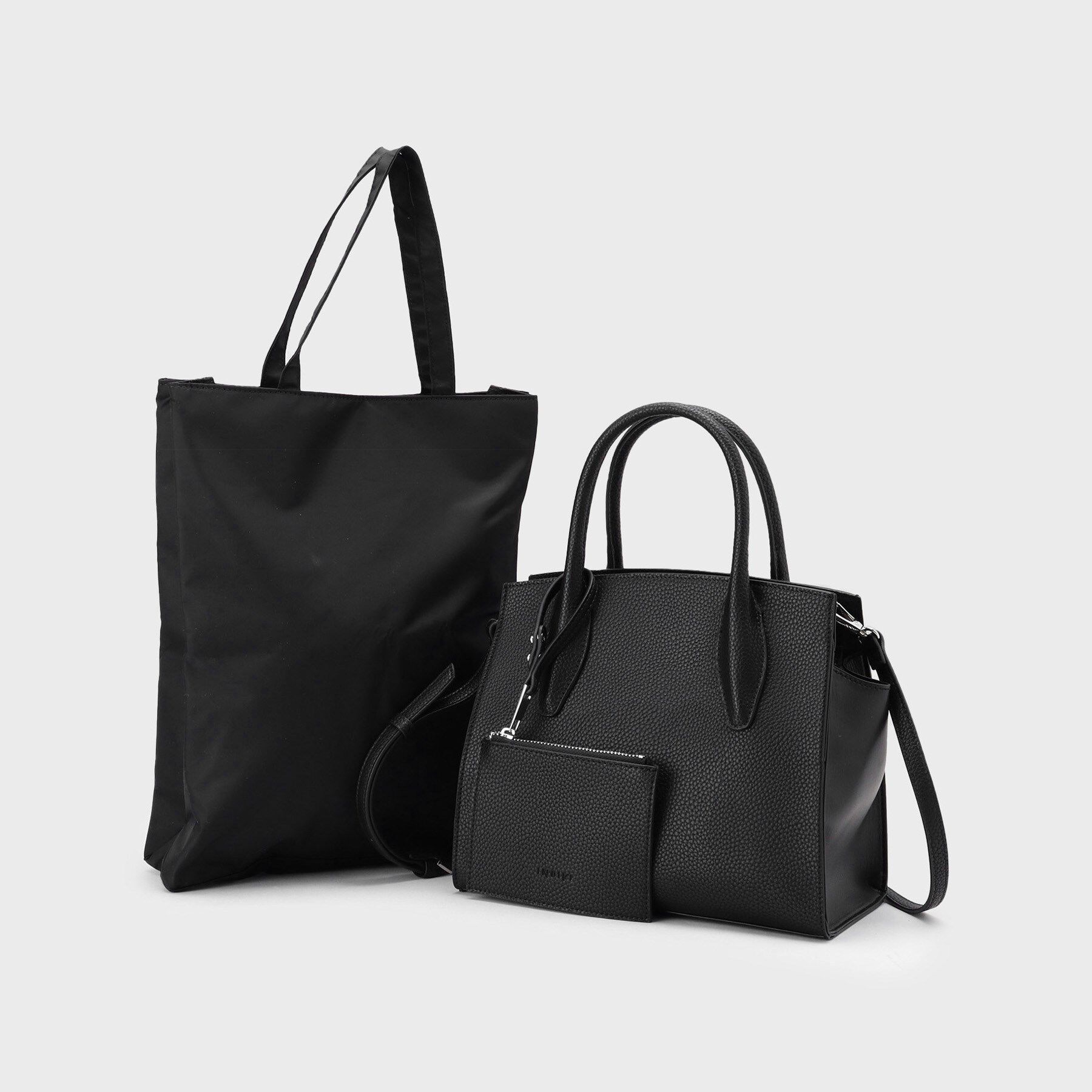 INDIVI「◆【合皮／マルチWAY／サブバッグ付】ミニショルダーバッグ」|ショルダー・メッセンジャー|