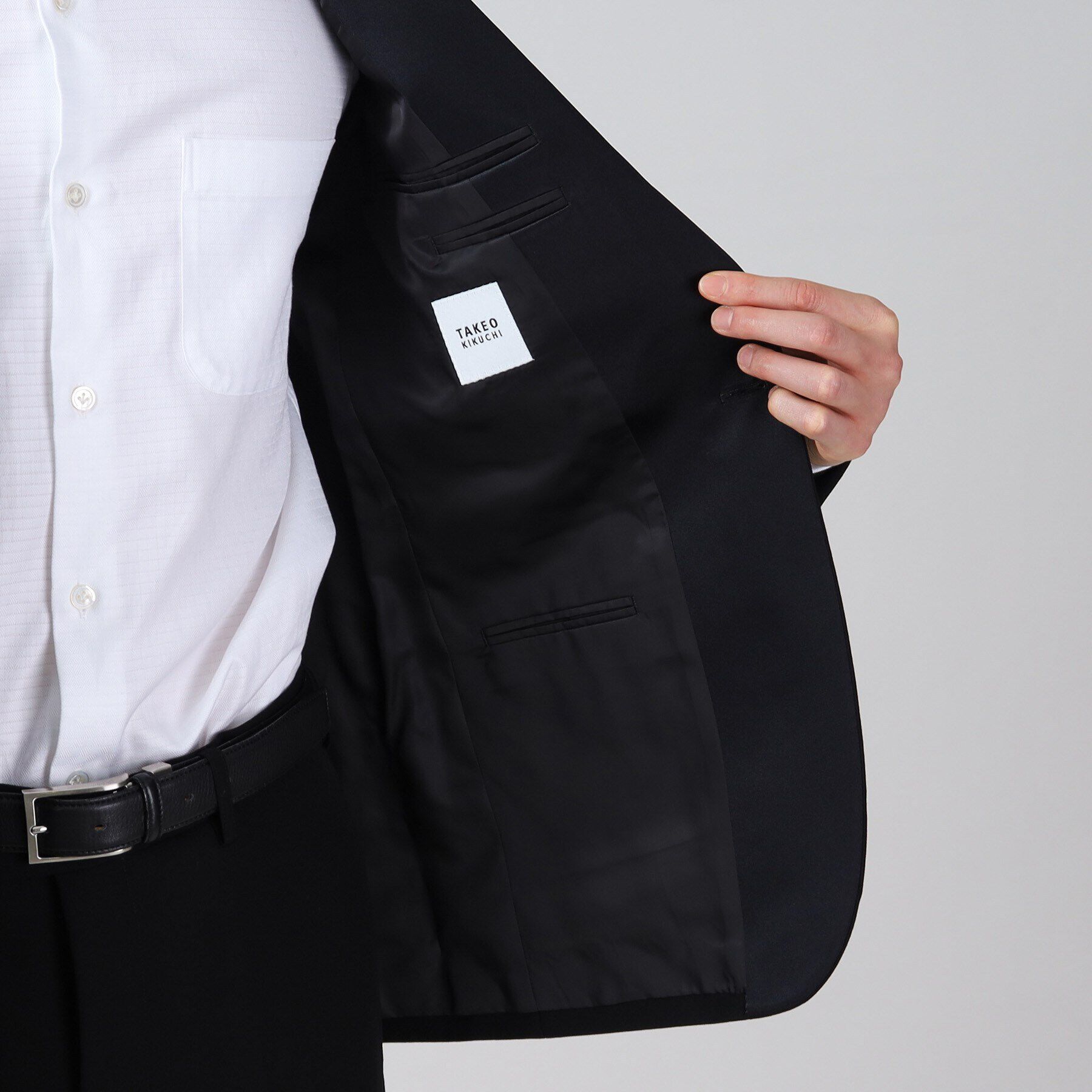 TAKEO KIKUCHI「【FORMAL】ピークドラペル タキシードクロス スーツ」|スーツ|
