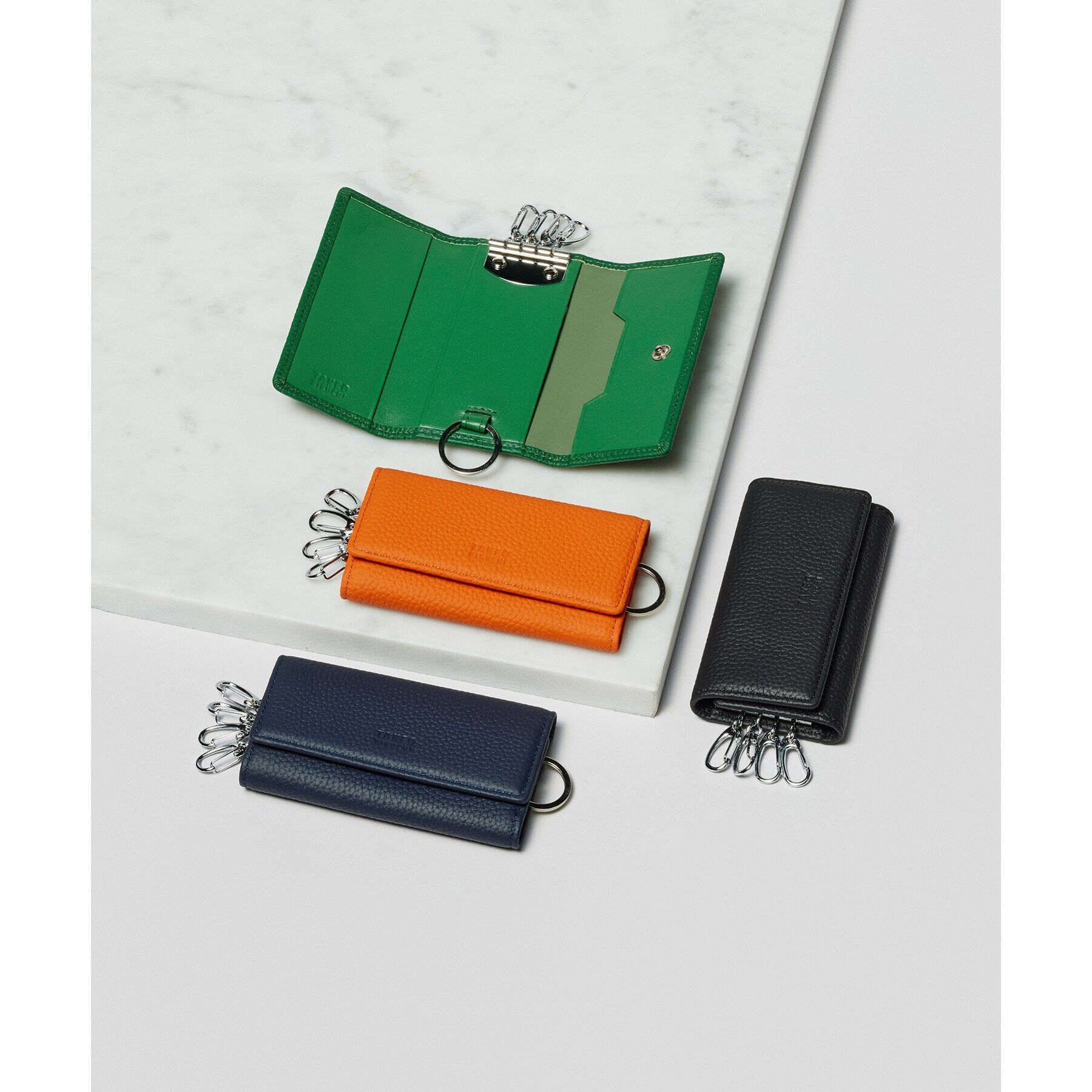 TAKEO KIKUCHI「ソフトシュリンクレザー キーケース」|キーケース|