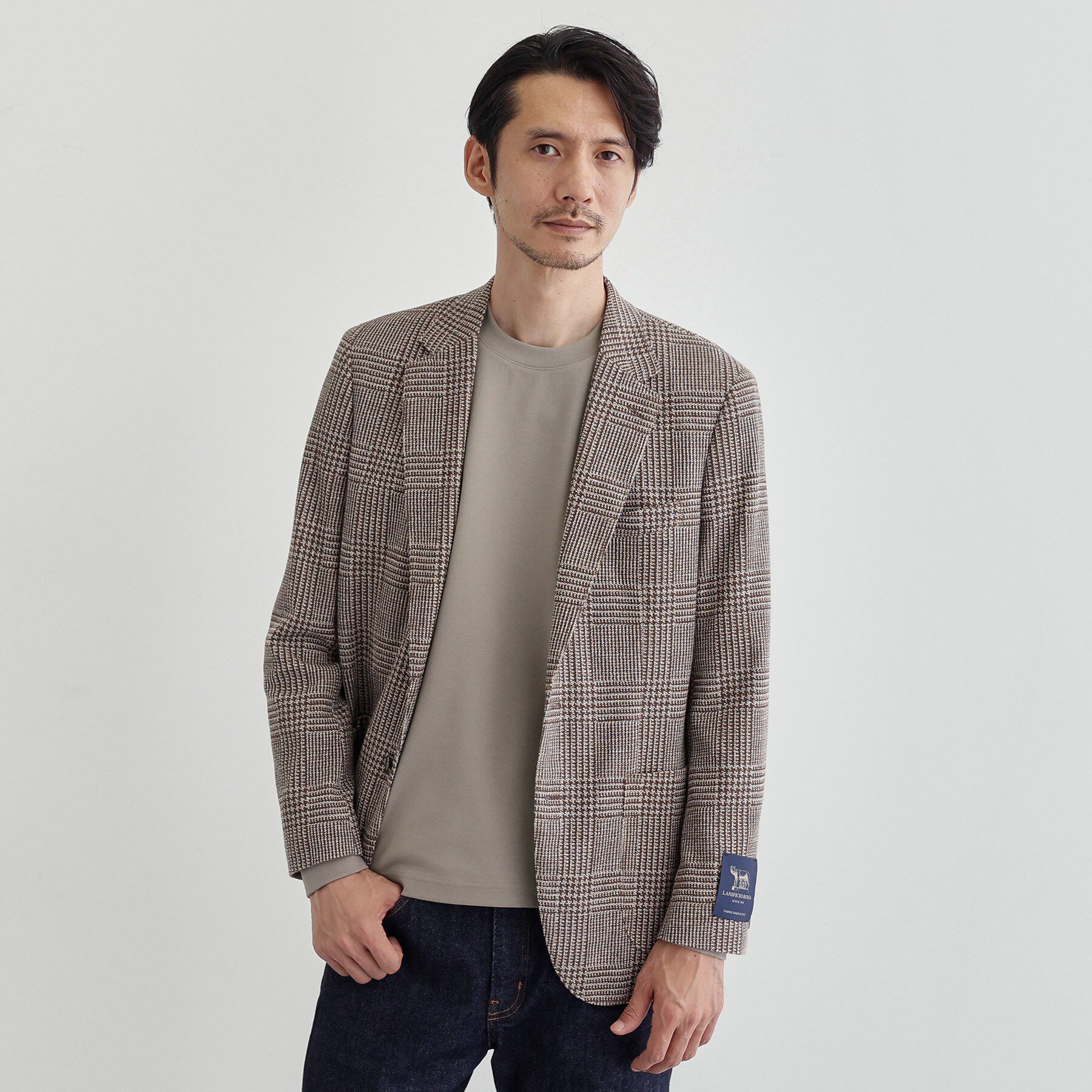 TAKEO KIKUCHI「【Ｓサイズ～】ストレッチ テーラードＴシャツ」|Tシャツ・カットソー|