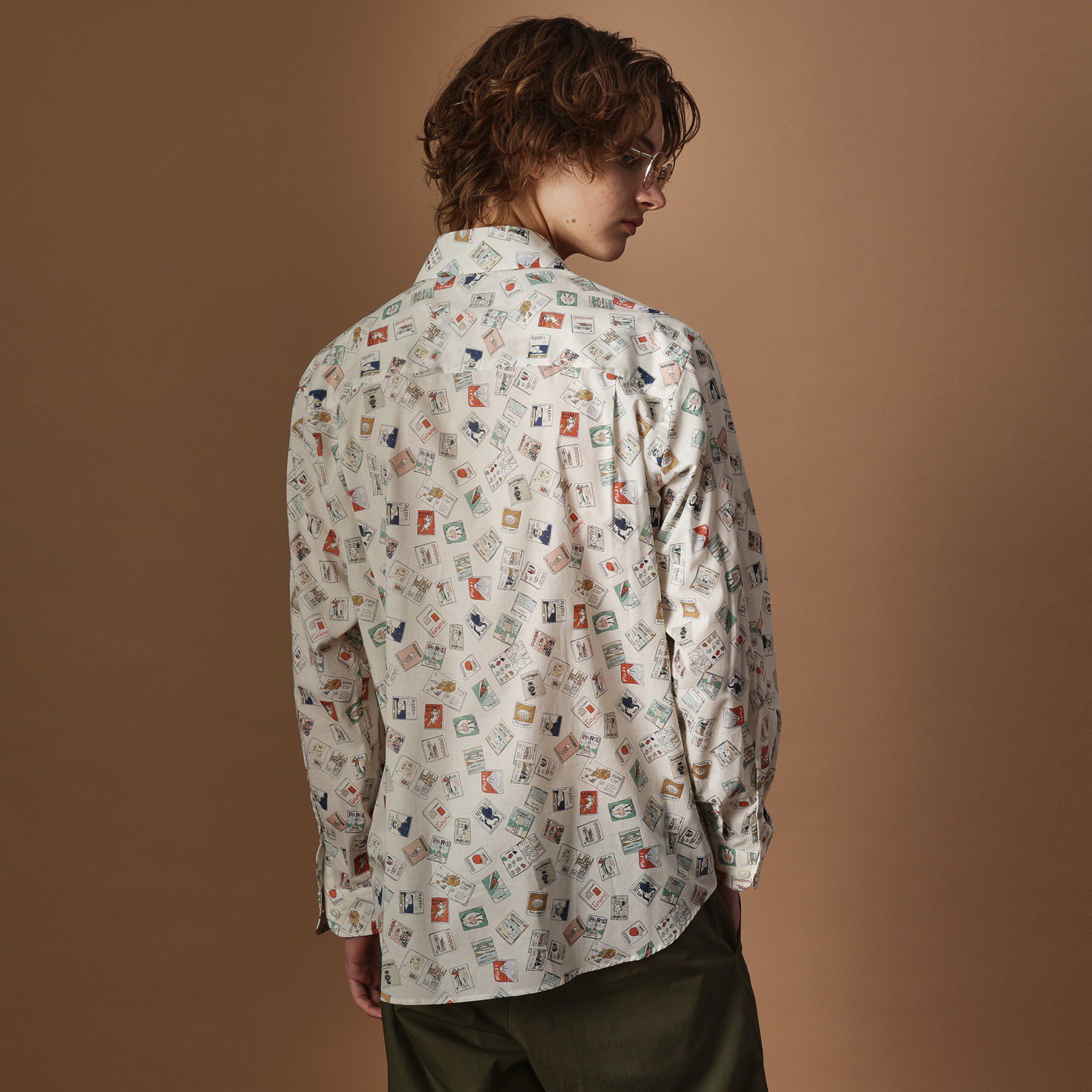 40CARATS&525「【Sサイズ～】マガジンプリントシャツ」|シャツ・ブラウス|