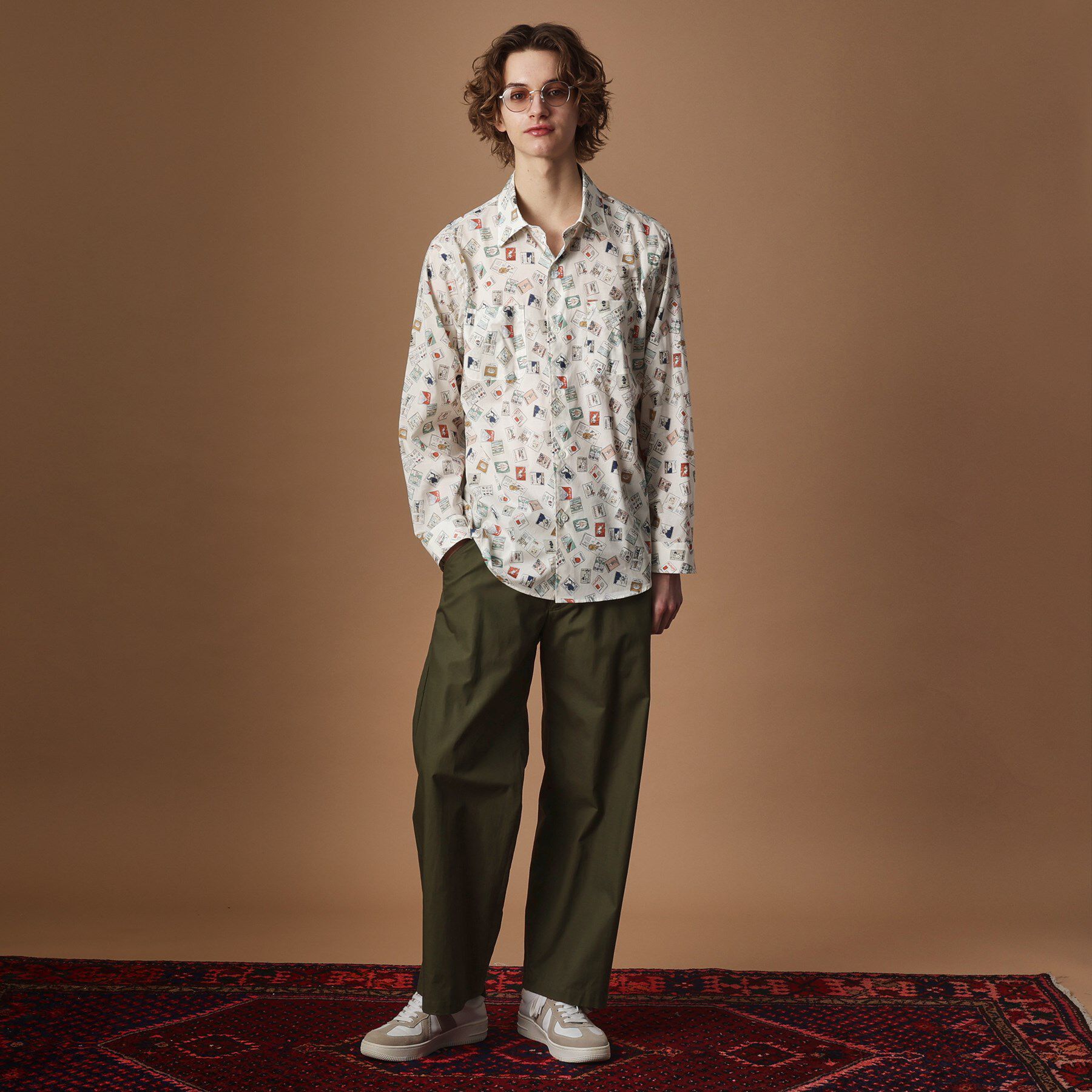 40CARATS&525「【Sサイズ～】マガジンプリントシャツ」|シャツ・ブラウス|