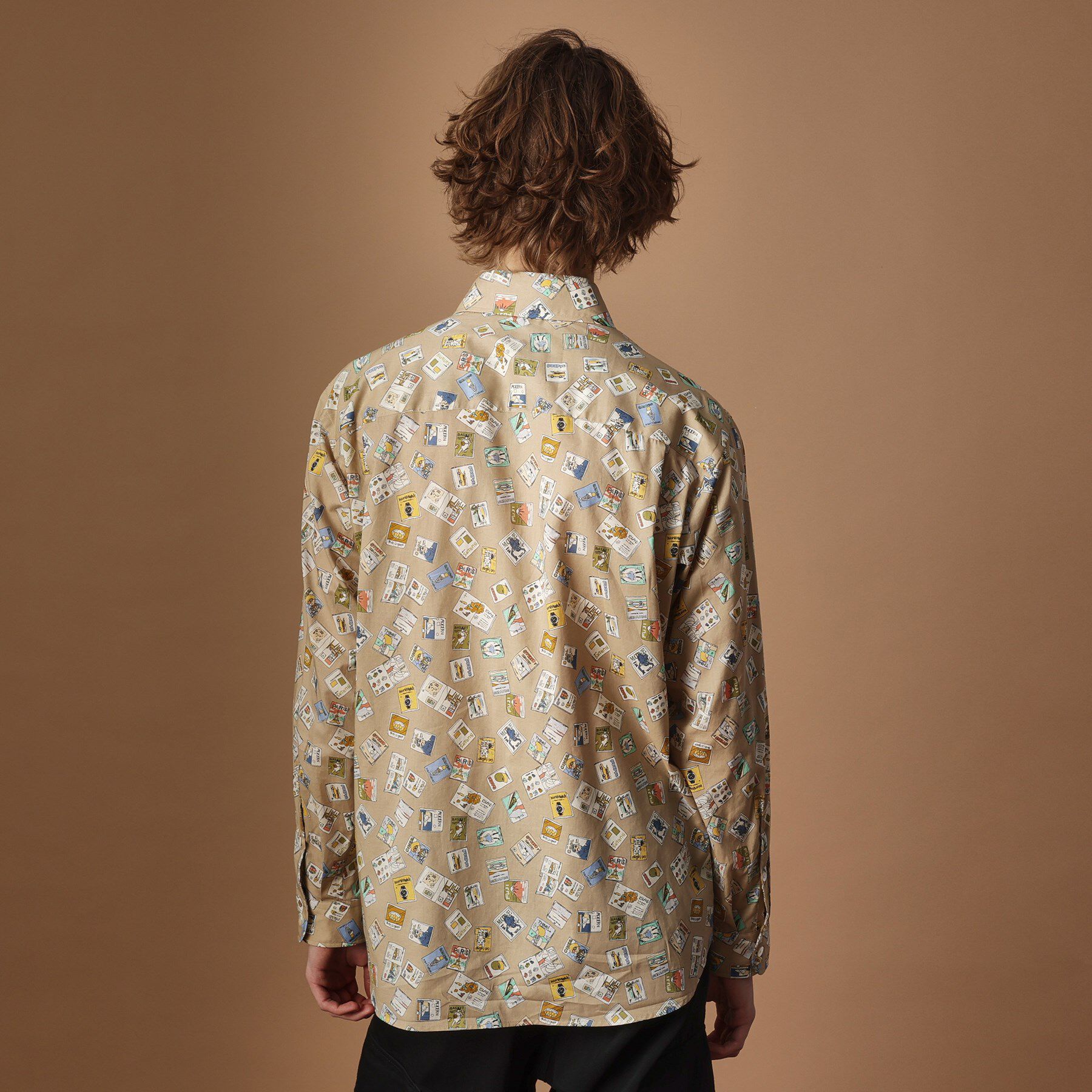 40CARATS&525「【Sサイズ～】マガジンプリントシャツ」|シャツ・ブラウス|