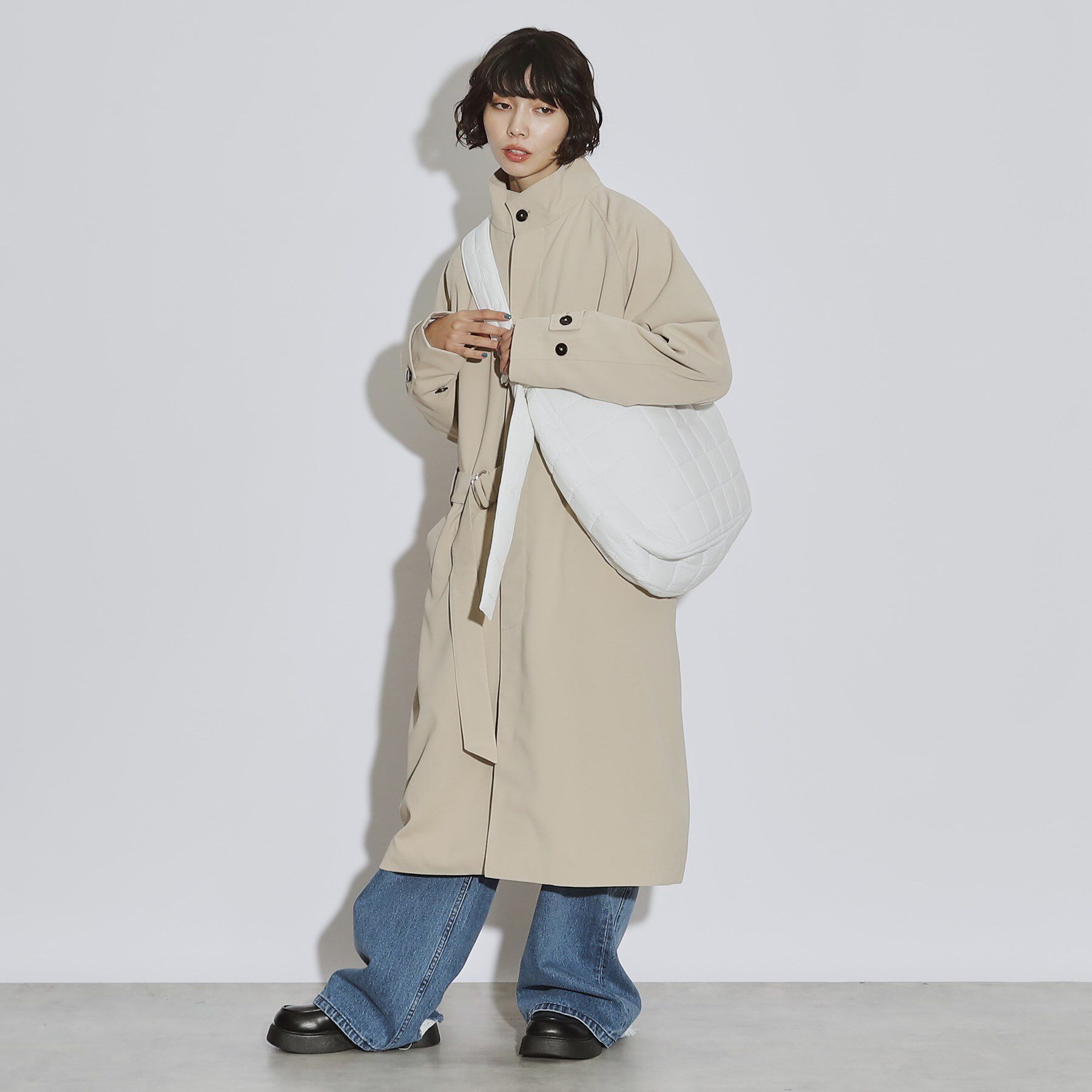 tk.TAKEO KIKUCHI「ビッグショルダーバッグ」|ショルダー・メッセンジャー|