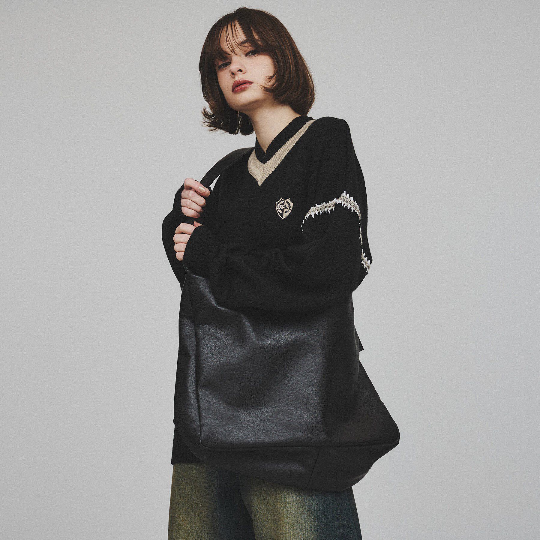 tk.TAKEO KIKUCHI「ビッグショルダーバッグ」|ショルダー・メッセンジャー|