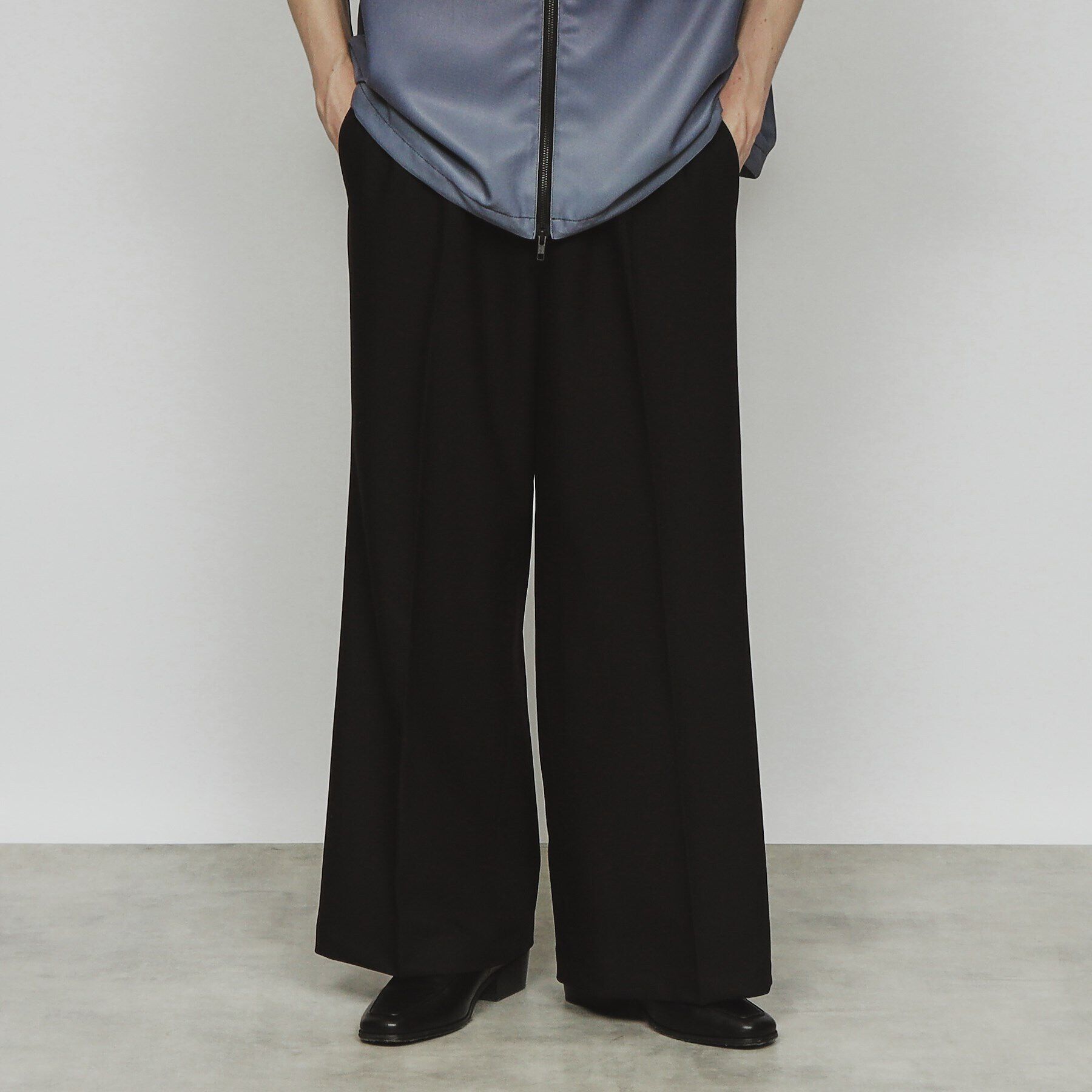 tk.TAKEO KIKUCHI「【Aラインシリーズ】スラックス」|その他|ブラック(019)