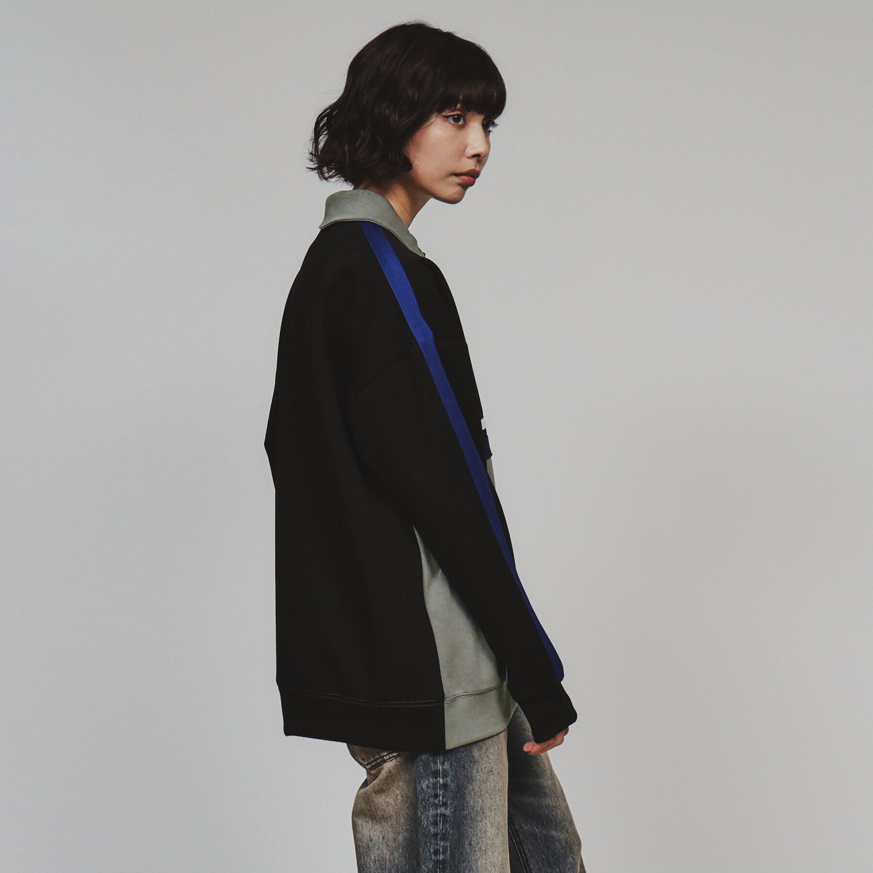 tk.TAKEO KIKUCHI「テープ配色ポロカットソー」|Tシャツ・カットソー|