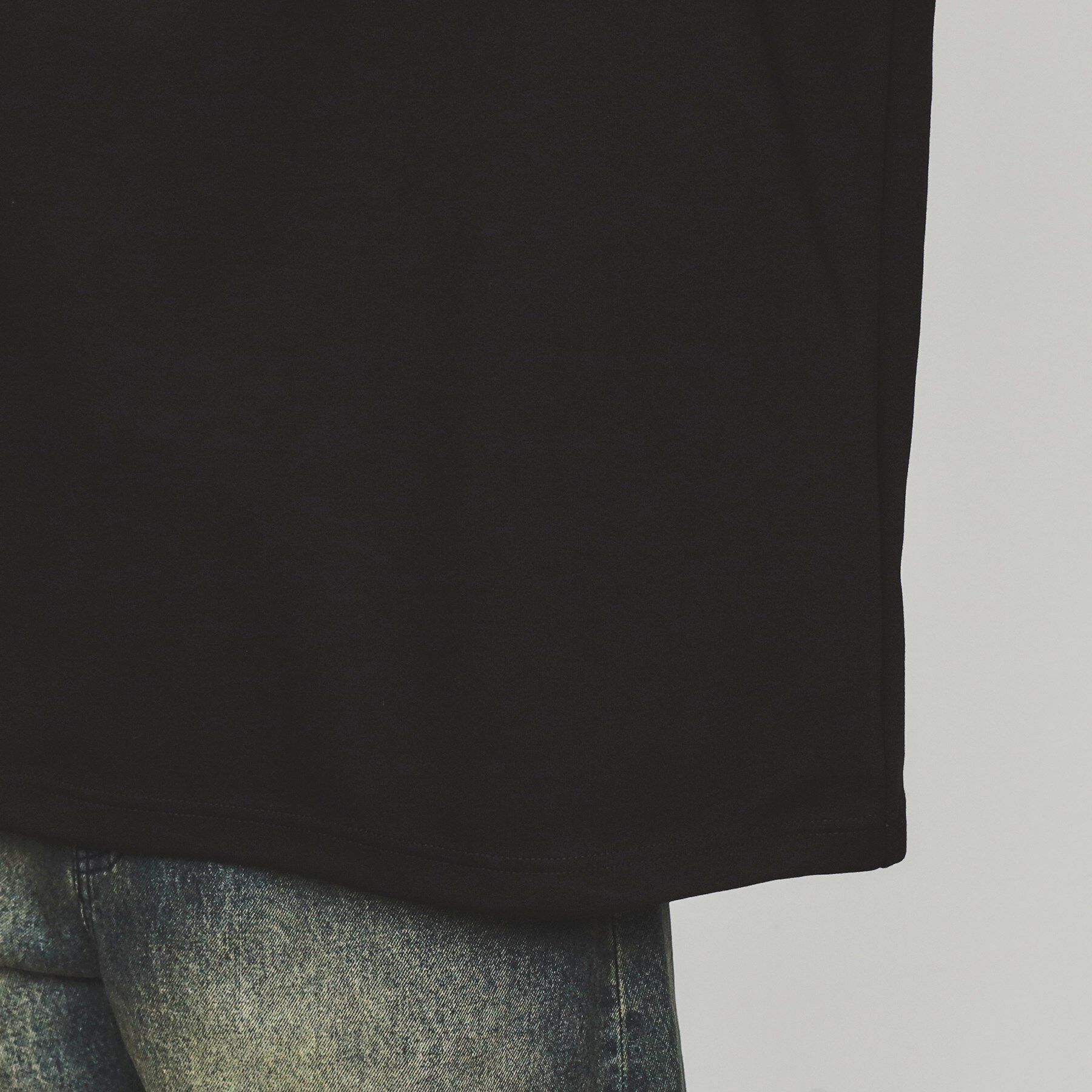 tk.TAKEO KIKUCHI「ルーズハーフジップポロスウェット」|Tシャツ・カットソー|