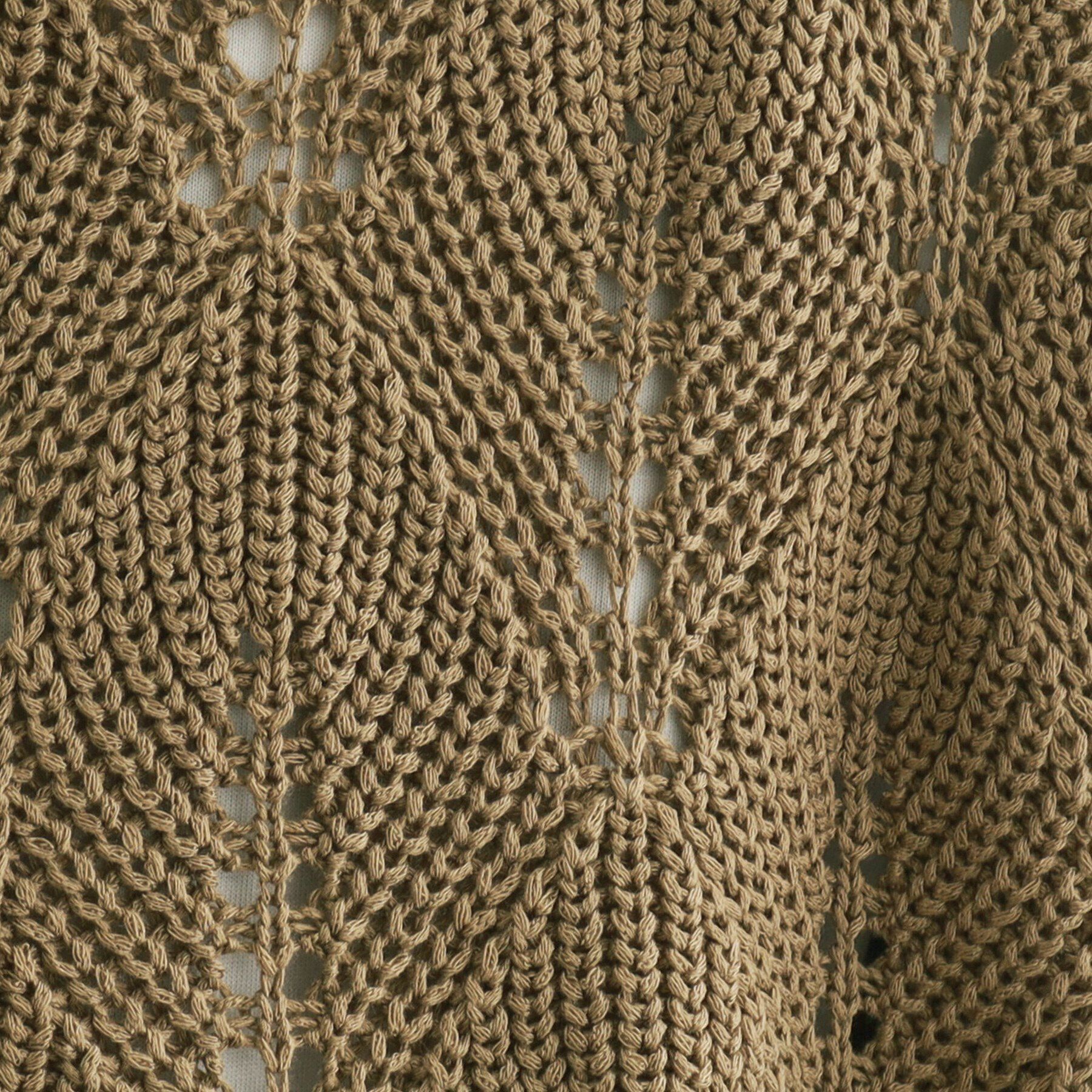 tk.TAKEO KIKUCHI「リーフジャカードニットシャツポロ」|カーディガン|