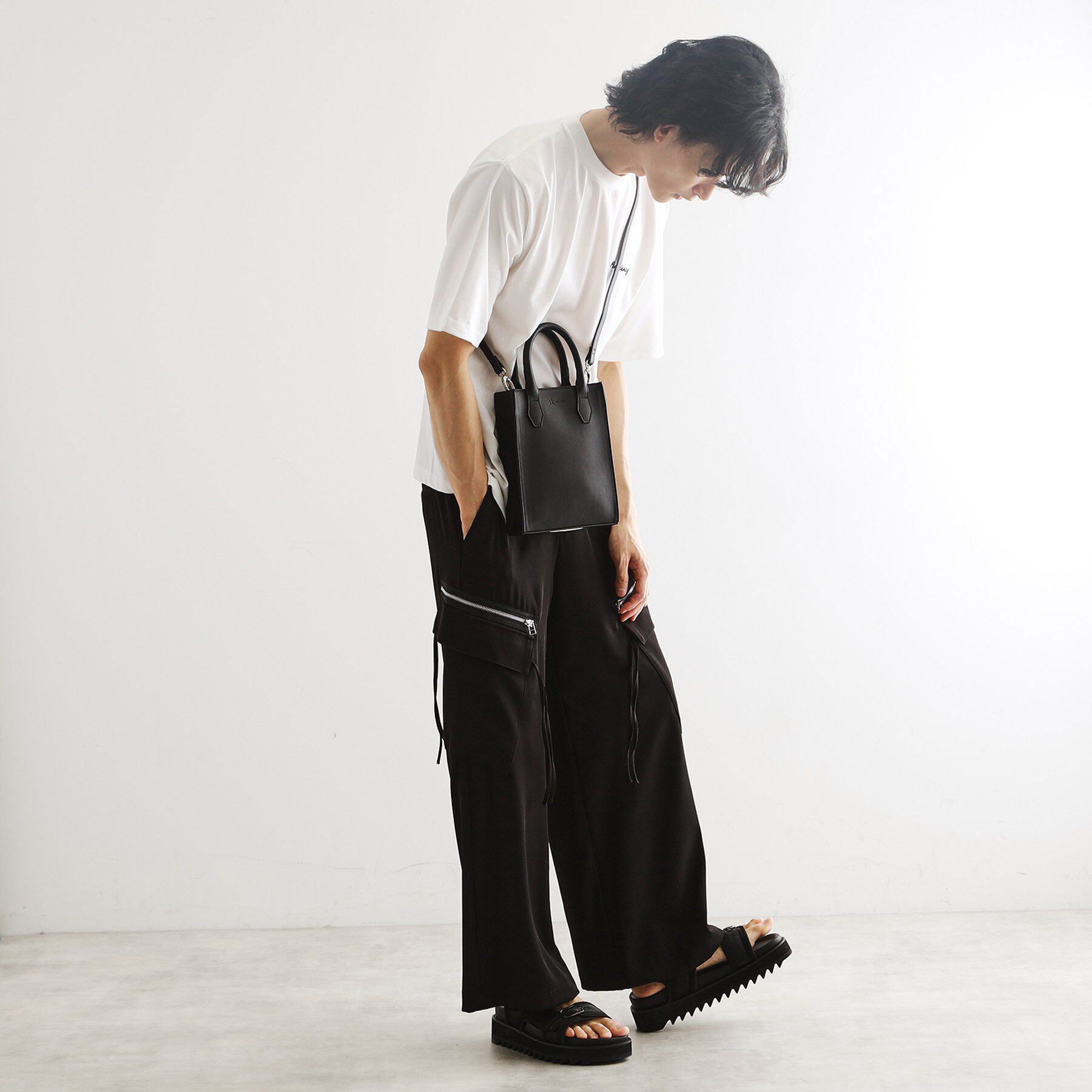 tk.TAKEO KIKUCHI「ハンドルスクエアバッグ」|ショルダー・メッセンジャー|