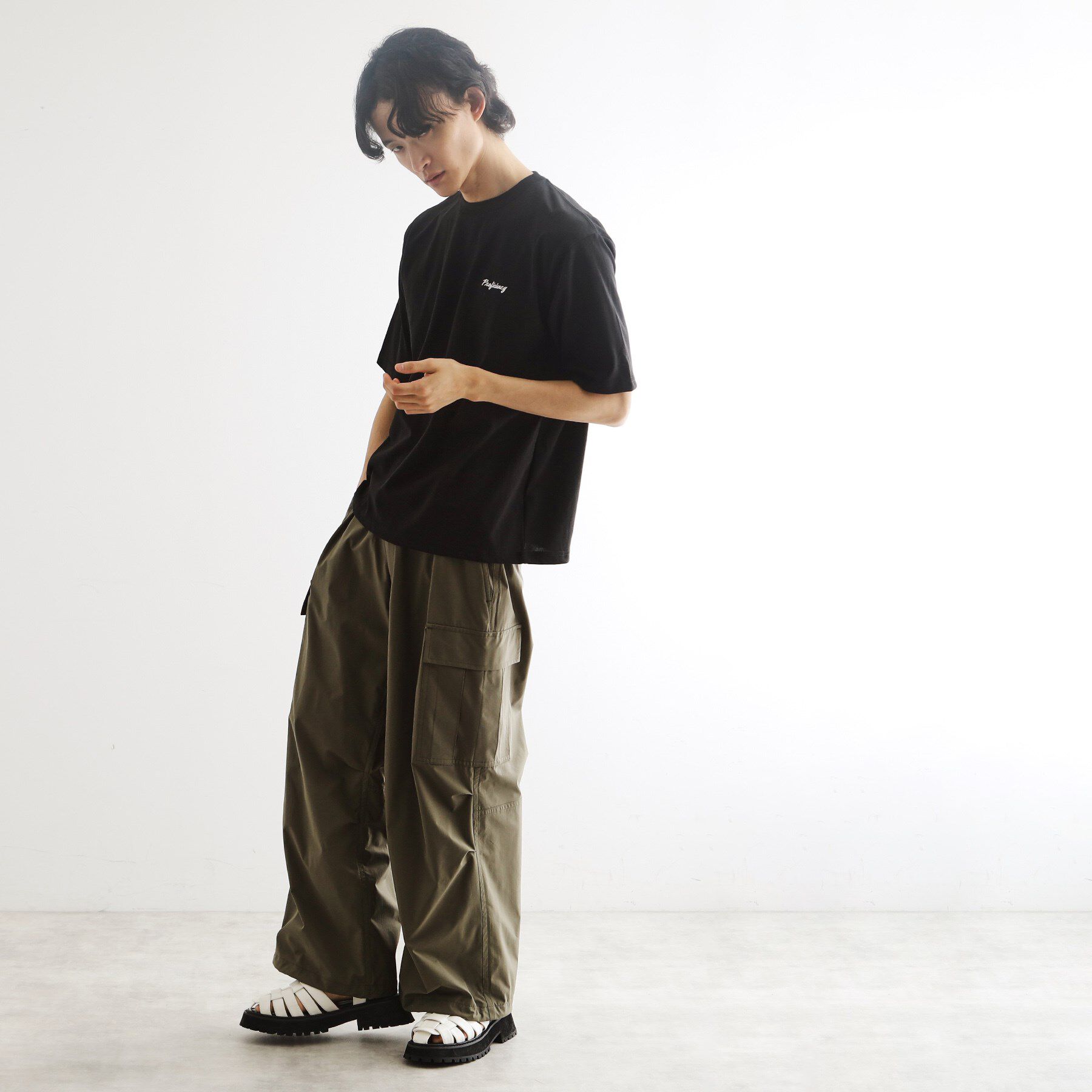 tk.TAKEO KIKUCHI「フレイムシフトフラワーカットソー」|Tシャツ・カットソー|