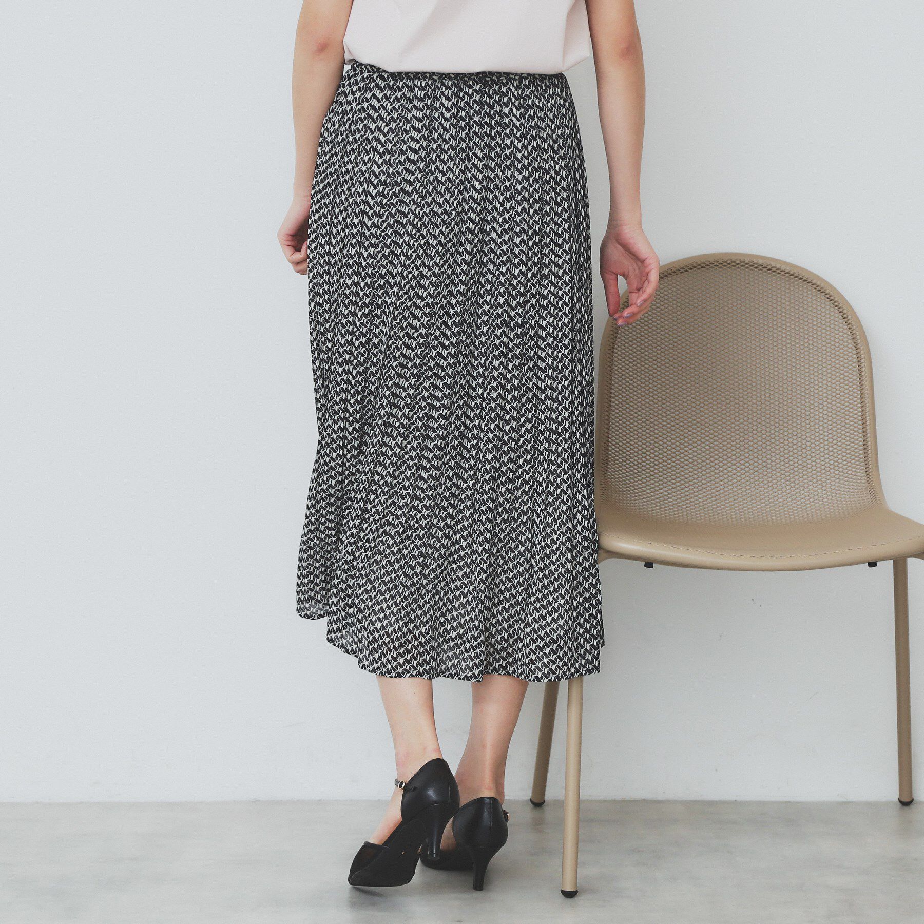 index「《新色追加》着丈が選べる！プリーツフレアスカート【イージーケア／防シワ／洗濯機洗い可】」|スカート|