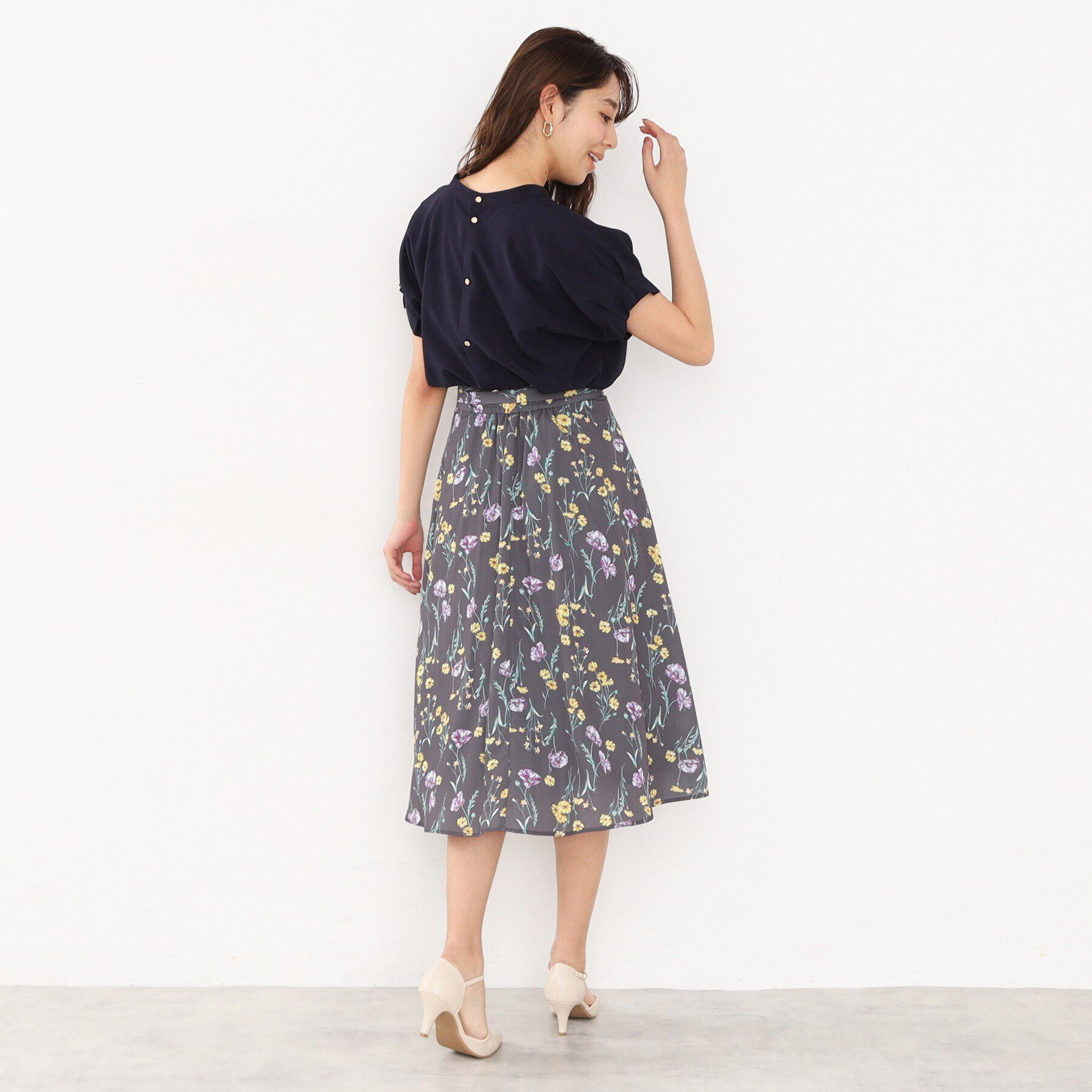 index「《7color/S-LLsize》バックシャンスキッパーブラウス【洗濯機洗い可/吸水速乾/防シワ/抗」|シャツ・ブラウス|