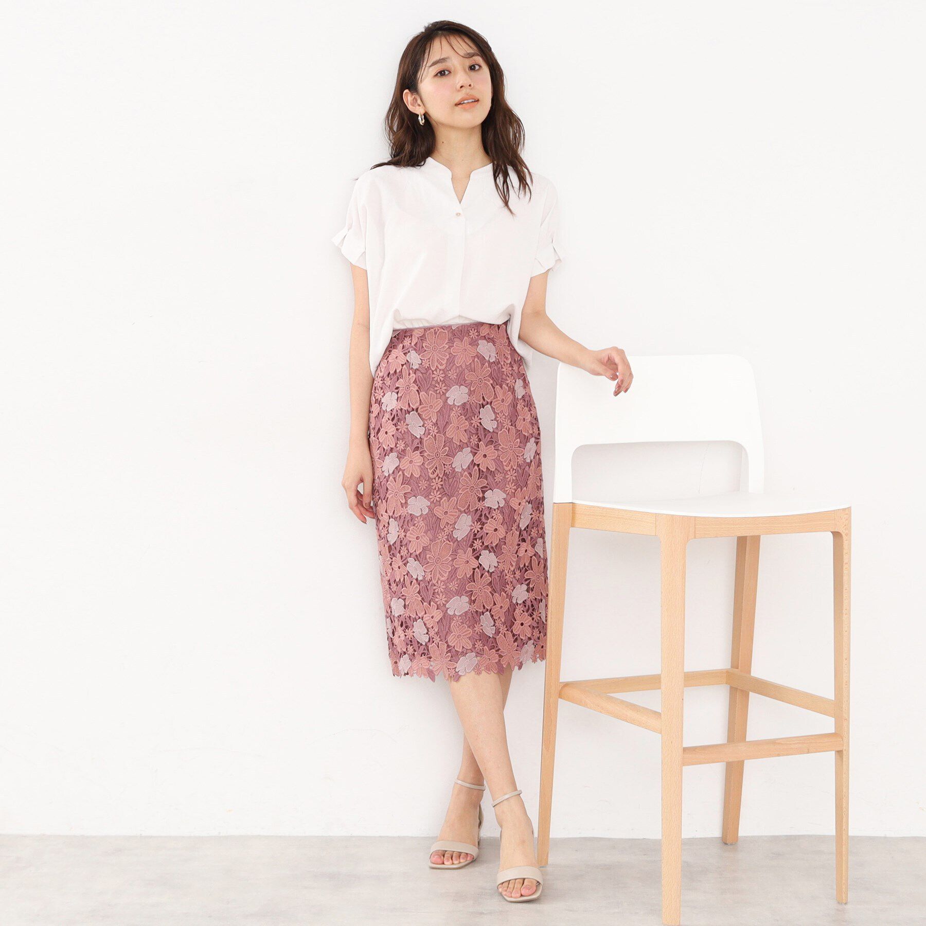 index「《7color/S-LLsize》バックシャンスキッパーブラウス【洗濯機洗い可/吸水速乾/防シワ/抗」|シャツ・ブラウス|