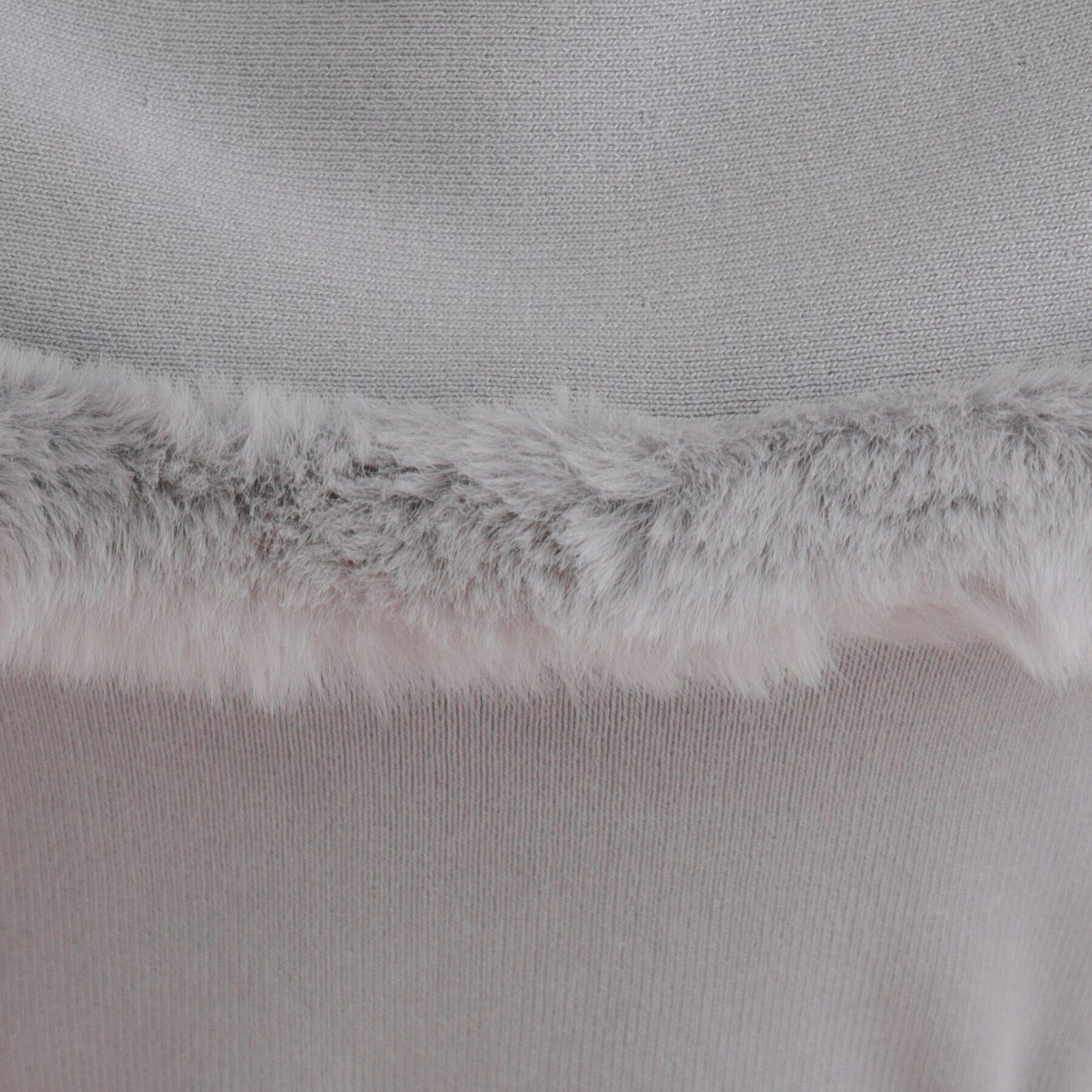 index「《美人百花掲載》ファートリミングケープニット【洗濯機洗い可】」|ニット・セーター|