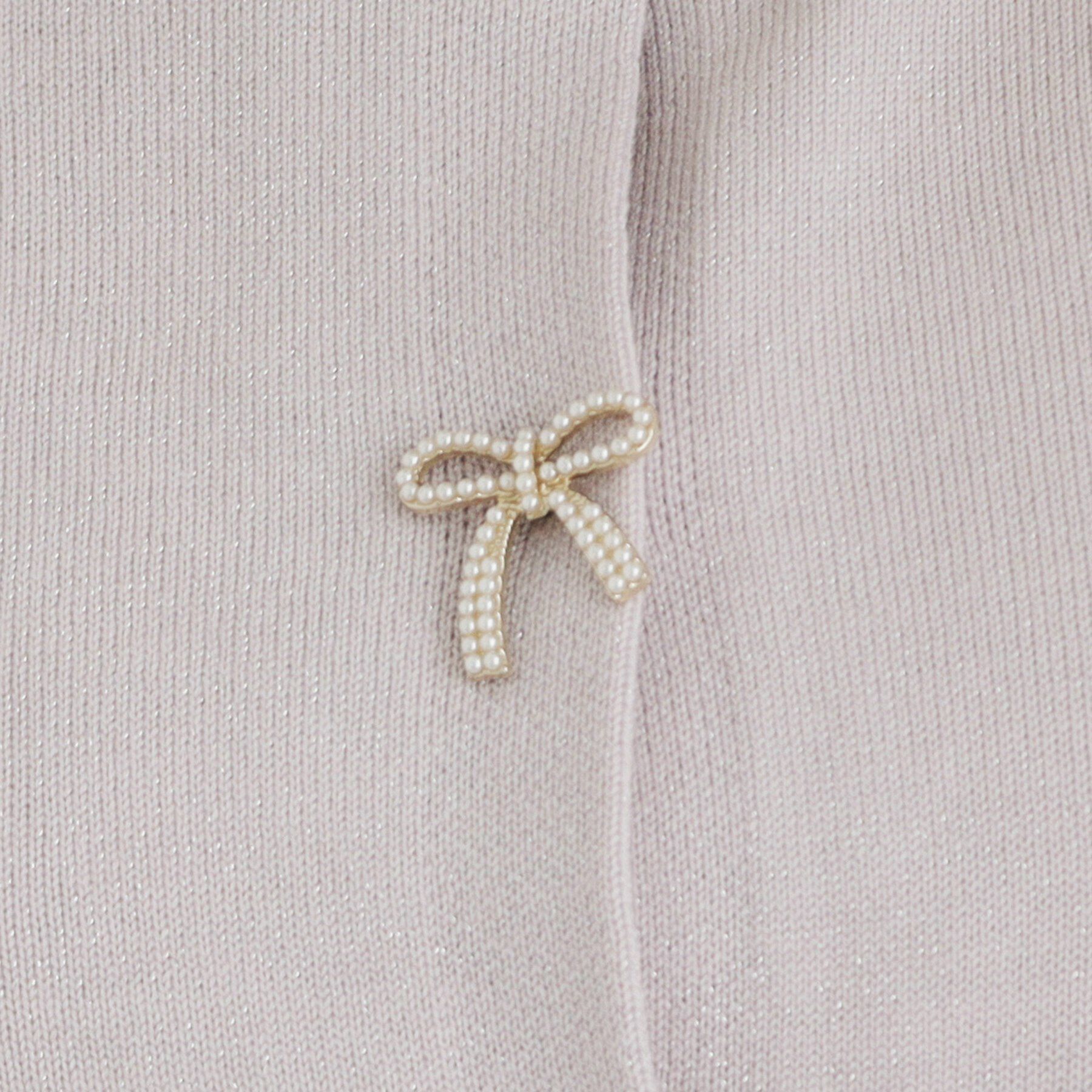 index「リボンパール調ビジューカーディガン【洗える】」|カーディガン|