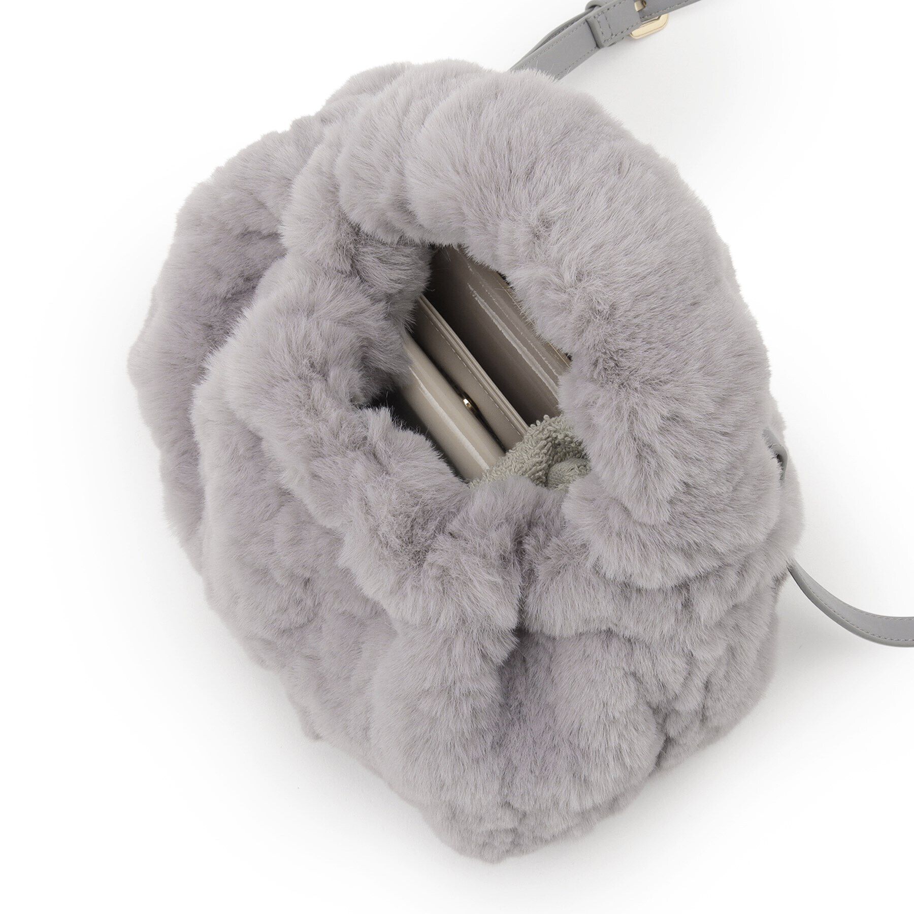 index「【2WAY】フェイクファーショルダーBAG」|ハンドバッグ|
