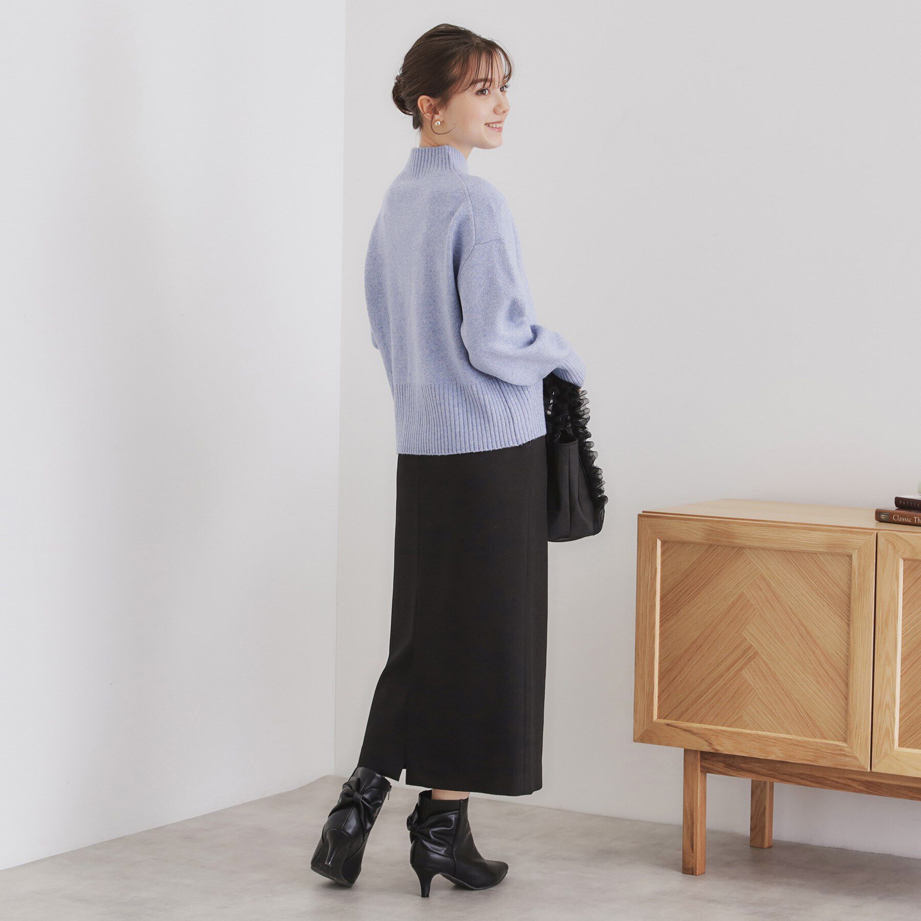 index「《5color/S-LLsize》ミックスカラーラメハイネックニット【洗濯機洗い可】」|ニット・セーター|