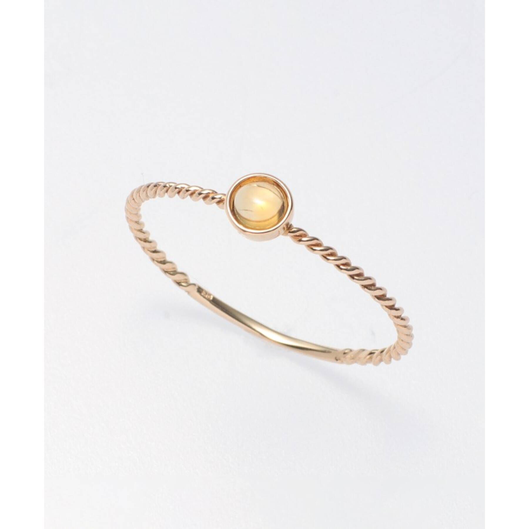 OPAQUE.CLIP「K10 天然石リング」|リング|