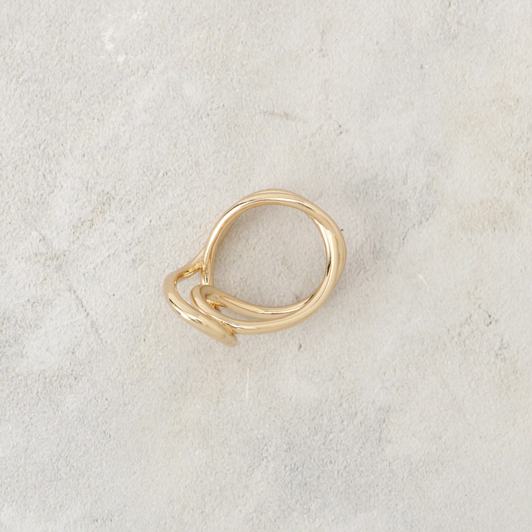 OPAQUE.CLIP「ニュアンスメタルラインリング」|リング|