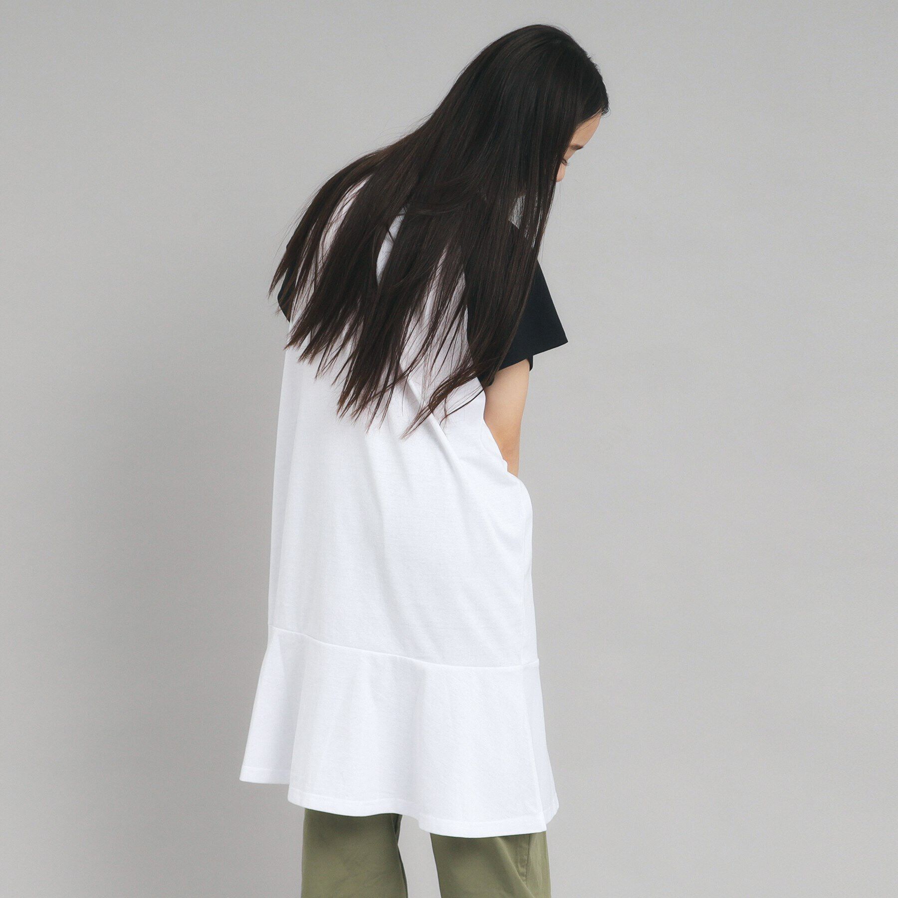 PINK-latte「裾ラッフルカットワンピース」|ワンピース|