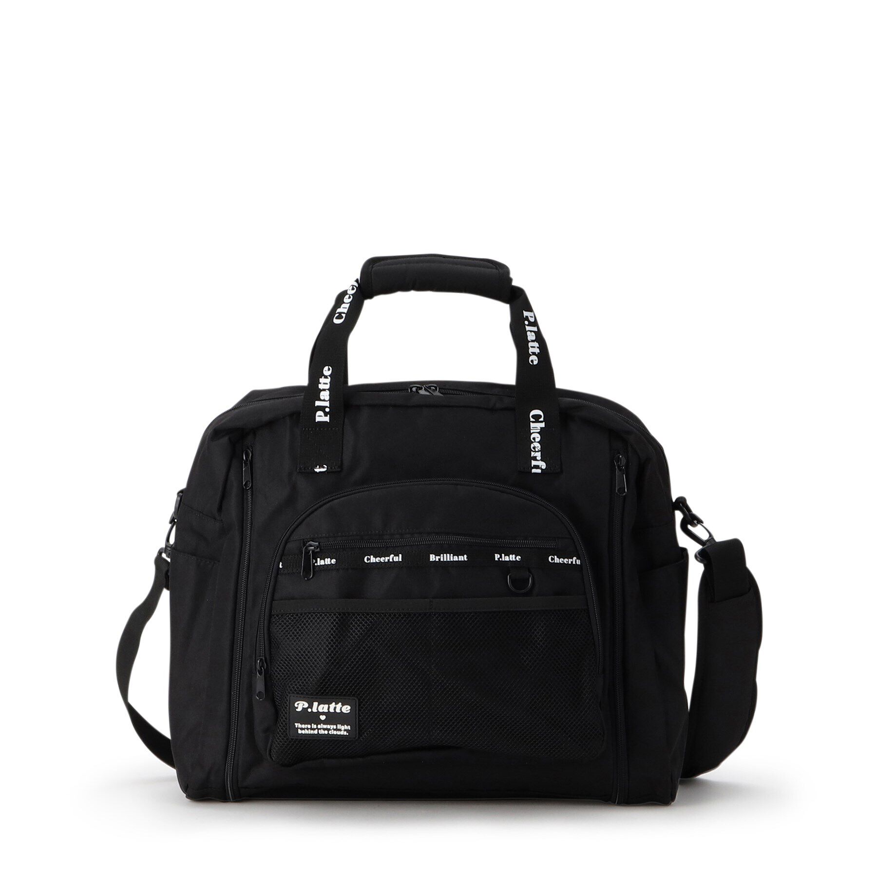 PINK-latte「【容量約40L～52L】拡張ボストンバッグ」|ボストンバッグ|