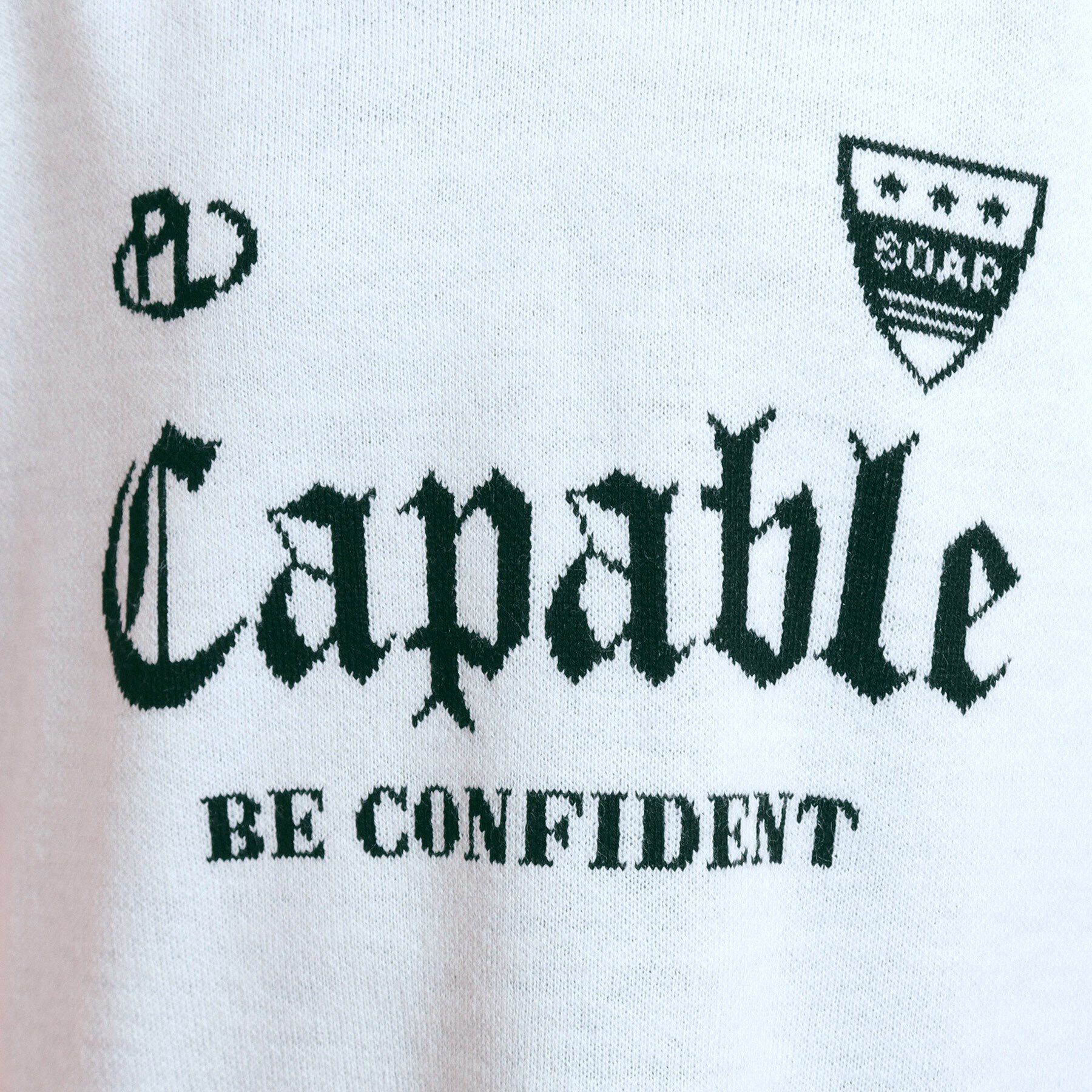 PINK-latte「【ブロークコア】ユニフォームスタイルニット」|ニット・セーター|