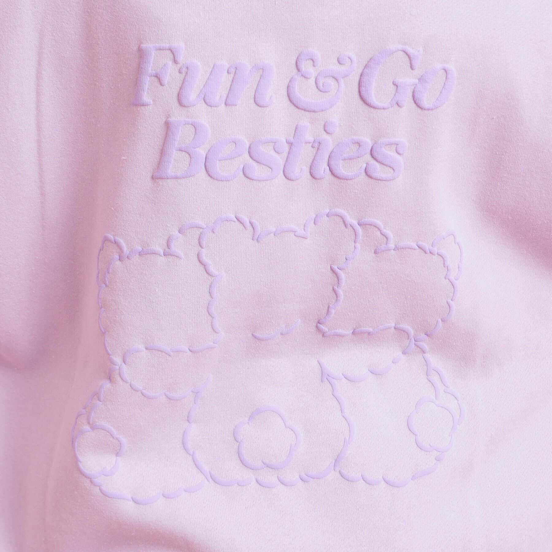 PINK-latte「【人気シリーズ】クマ 裏起毛スウェット」|その他|