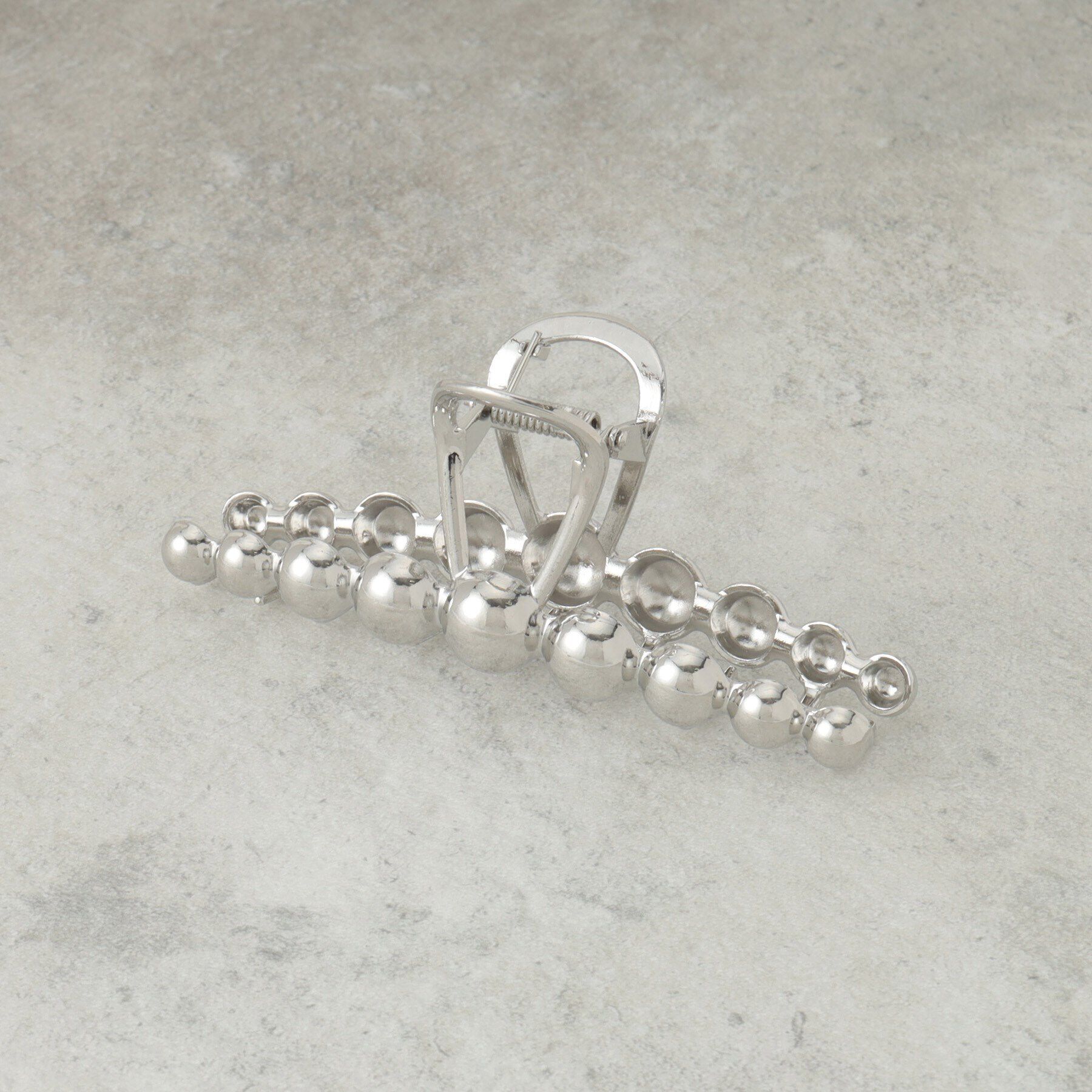 PINK-latte「メタルヘアクリップ」|その他|シルバー(106)