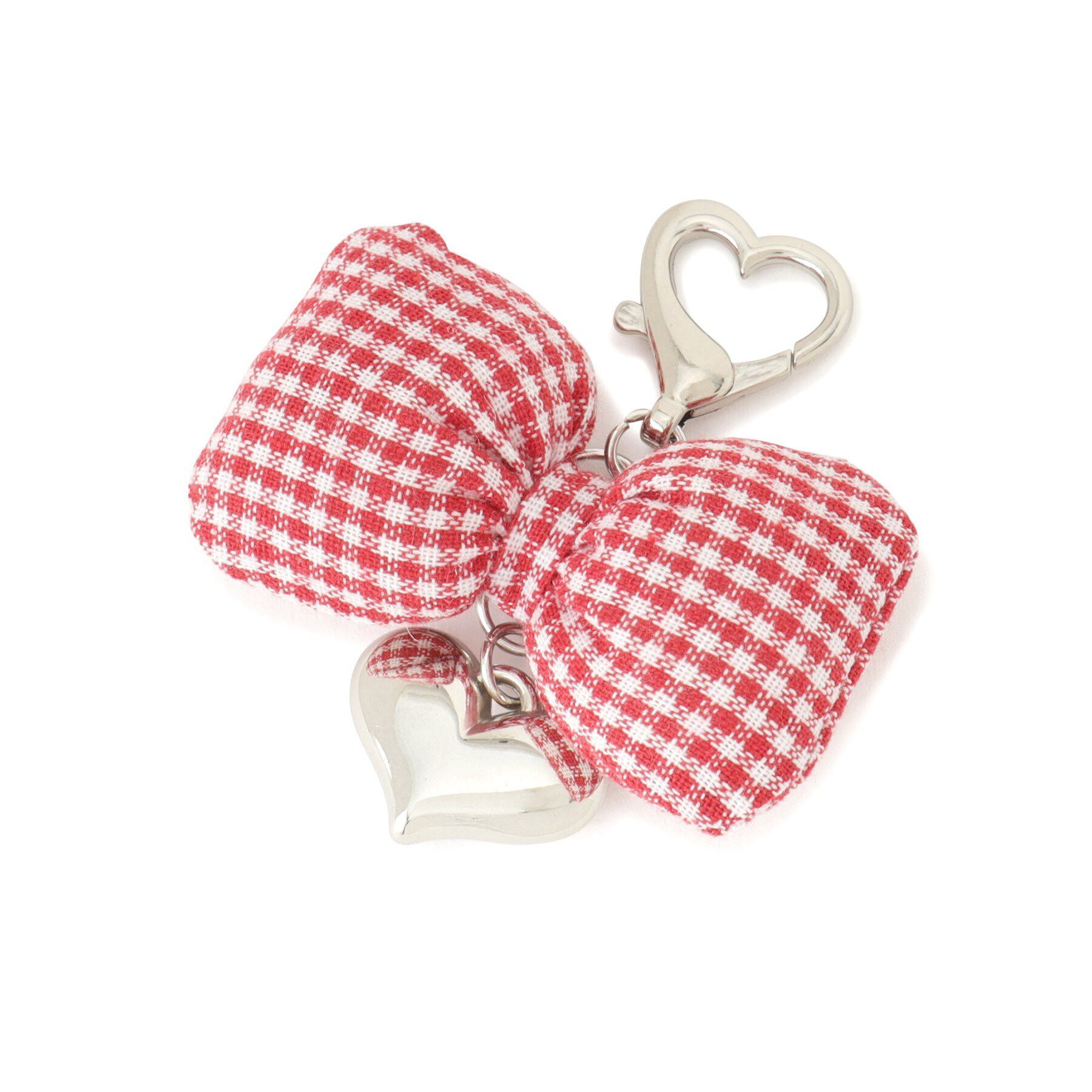 PINK-latte「リボンチャーム」|キーケース|レッド(163)