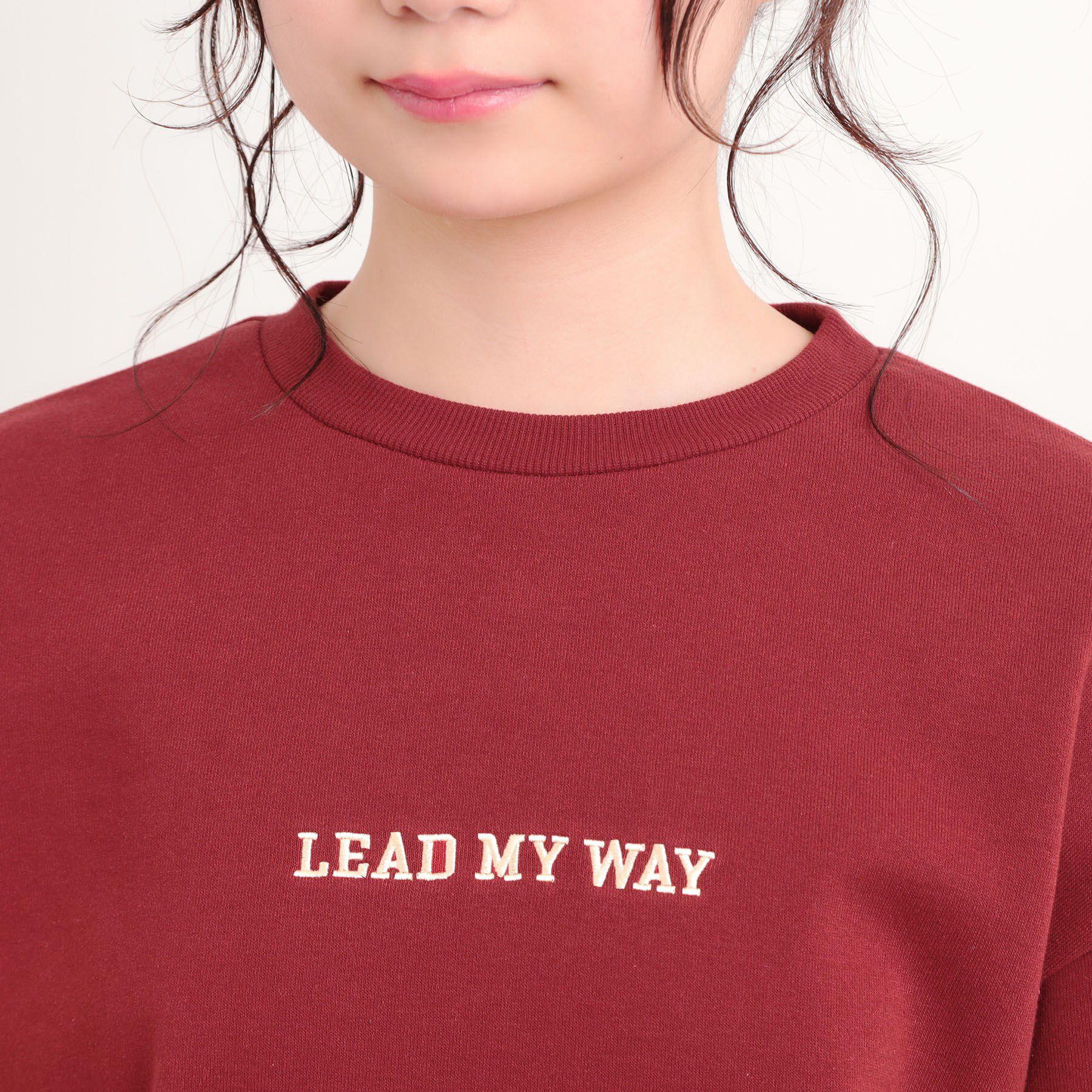 PINK-latte「ボアくまちゃんアップリケ裏起毛トレーナー」|その他|