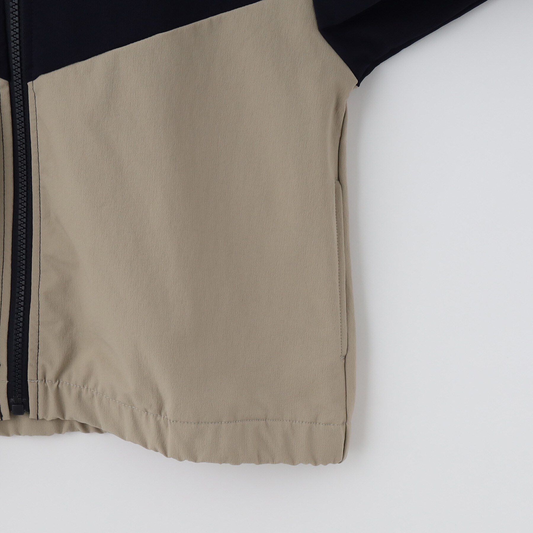 THE SHOP TK「【120-150】配色スタンドブルゾン/洗濯機OK」|ブルゾン・スタジャン|