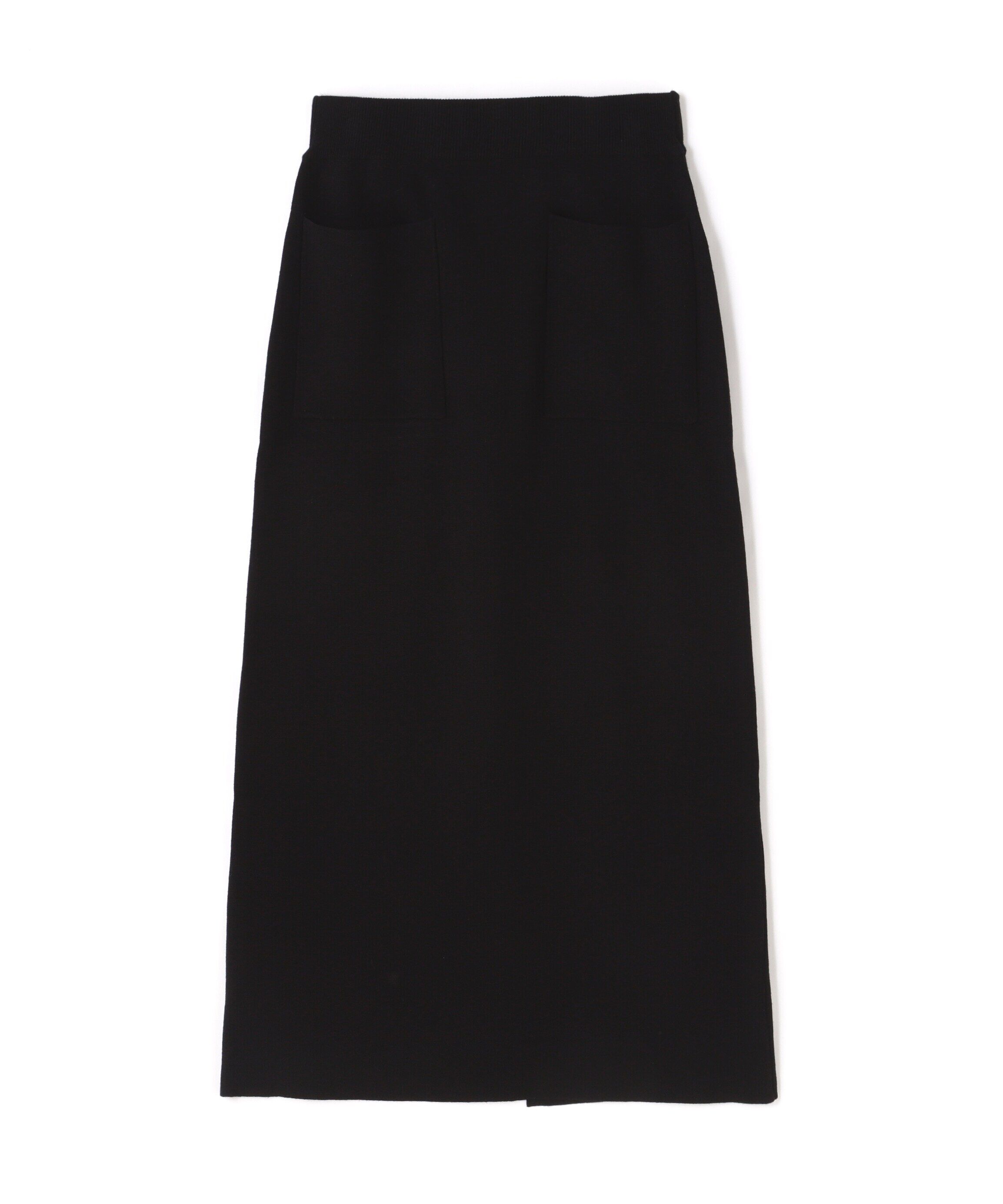  「ウォッシャブルポケットニットタイトスカート」|スカート|