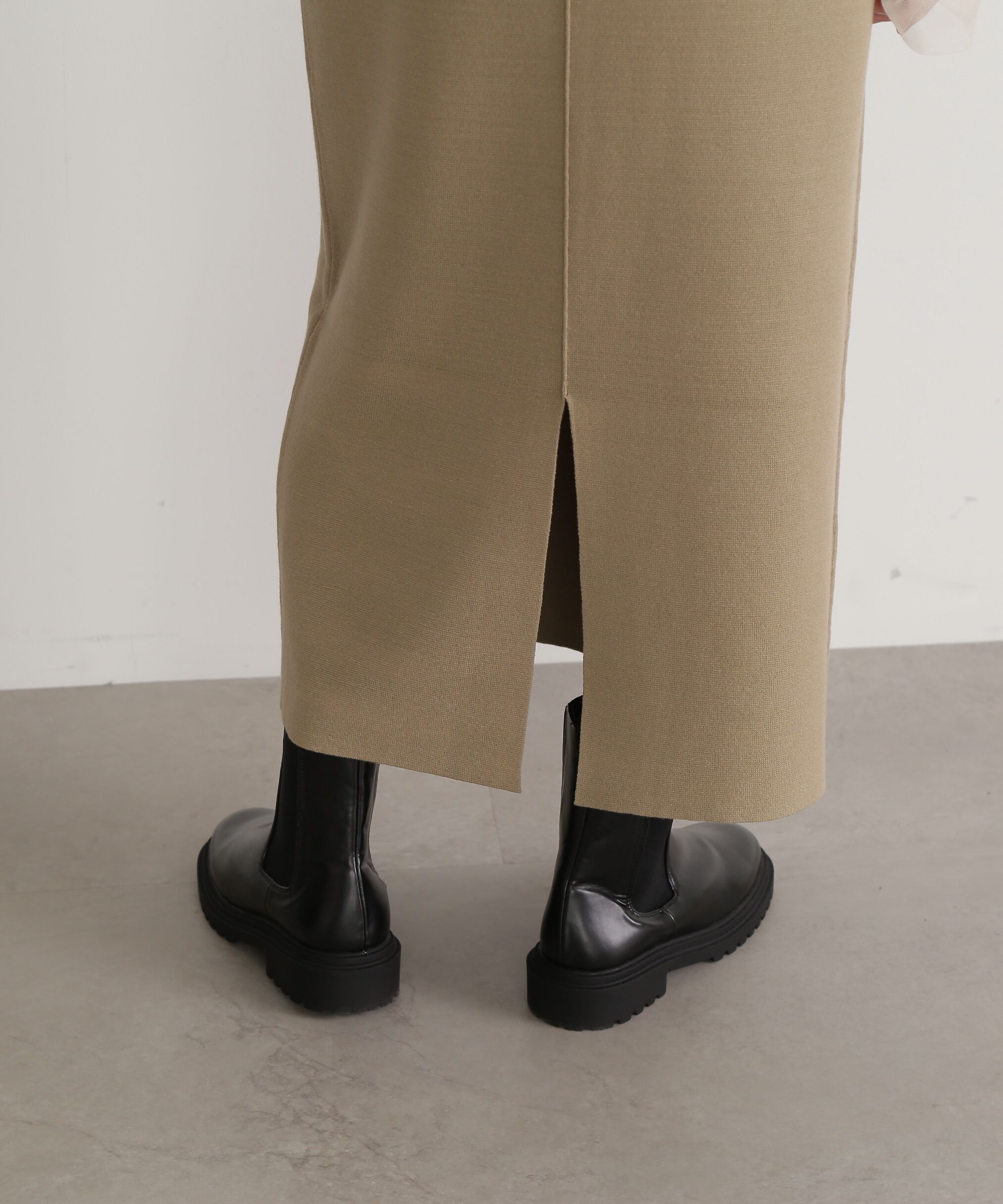  「ウォッシャブルポケットニットタイトスカート」|スカート|